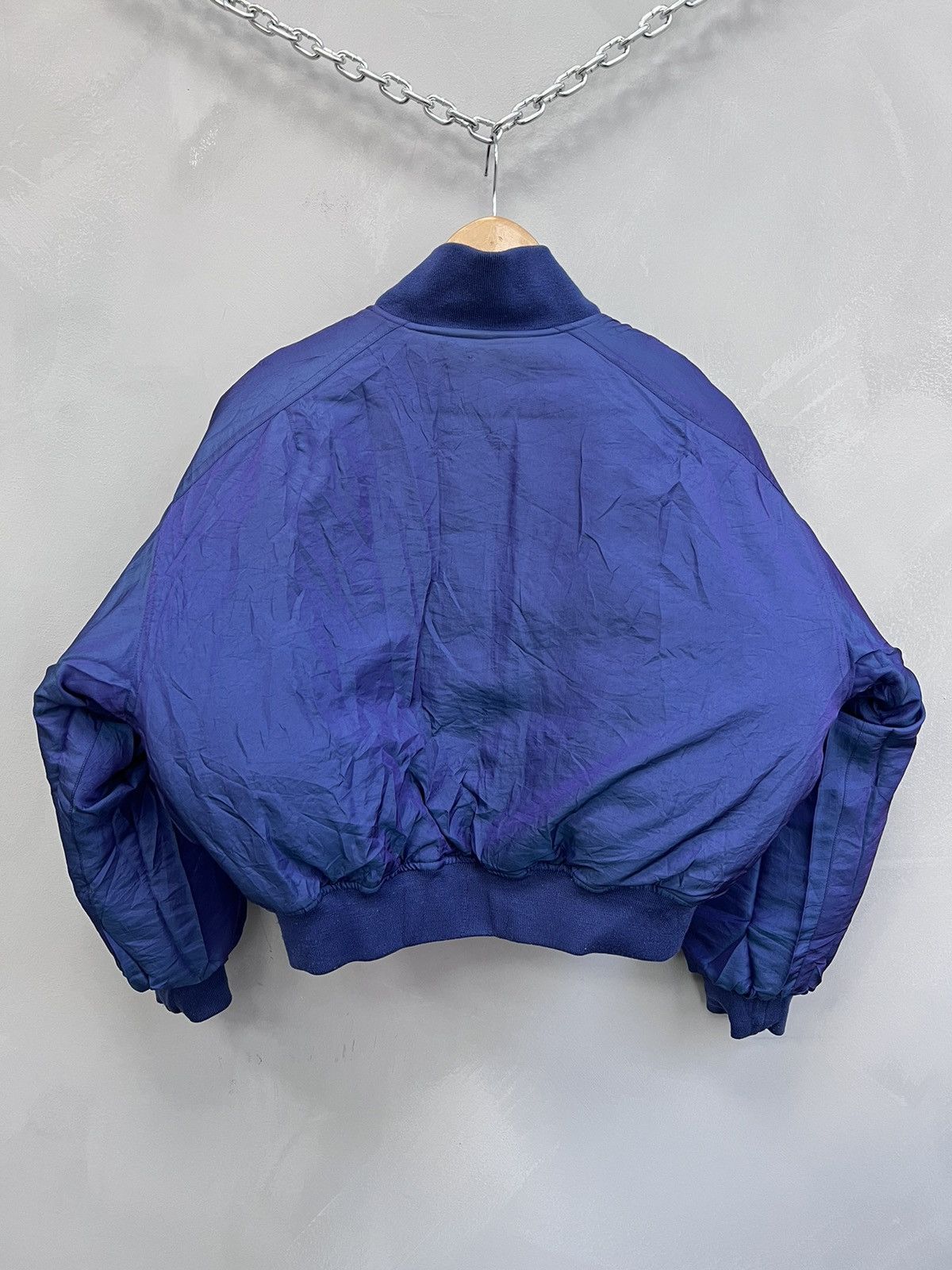Issey Miyake × Japanese Brand × Vintage NYLON LAUTREMONT REVERSIBLE BOMBER JPG STYLE Y2K Size US M / EU 48-50 / 2 - 18 Thumbnail