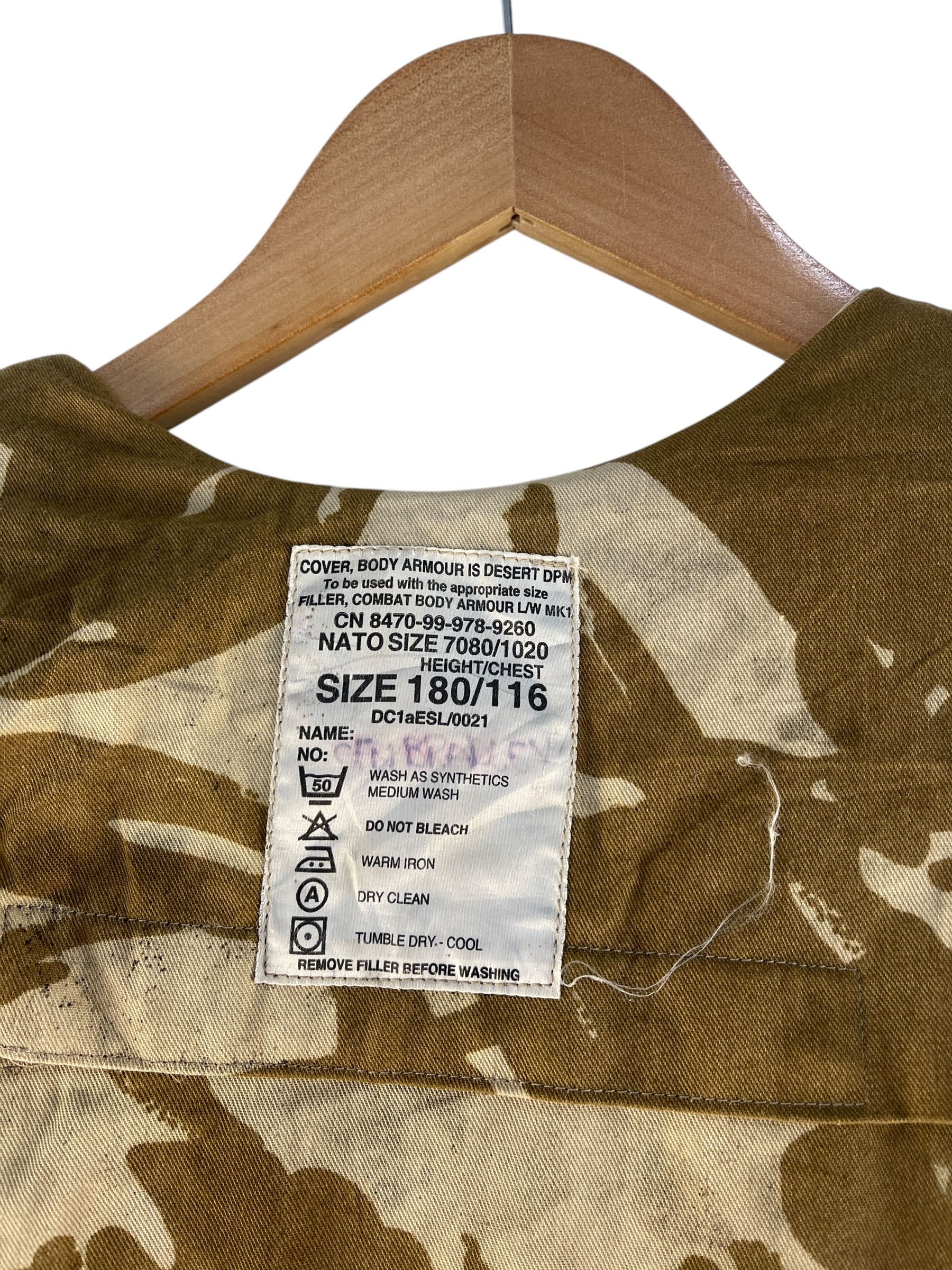 Other Vintage Combat Body Armour Military Camo Vest Size US S / EU 44-46 / 1 - 11 Thumbnail
