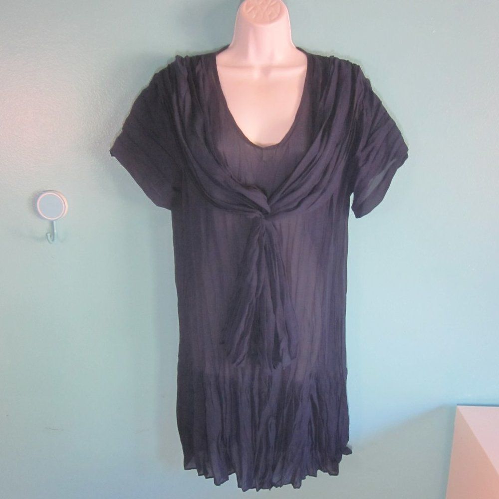 Vintage Young Edwardian Blue Vintage Dress Size L Size L / US 10 / IT 46 - 7 Thumbnail