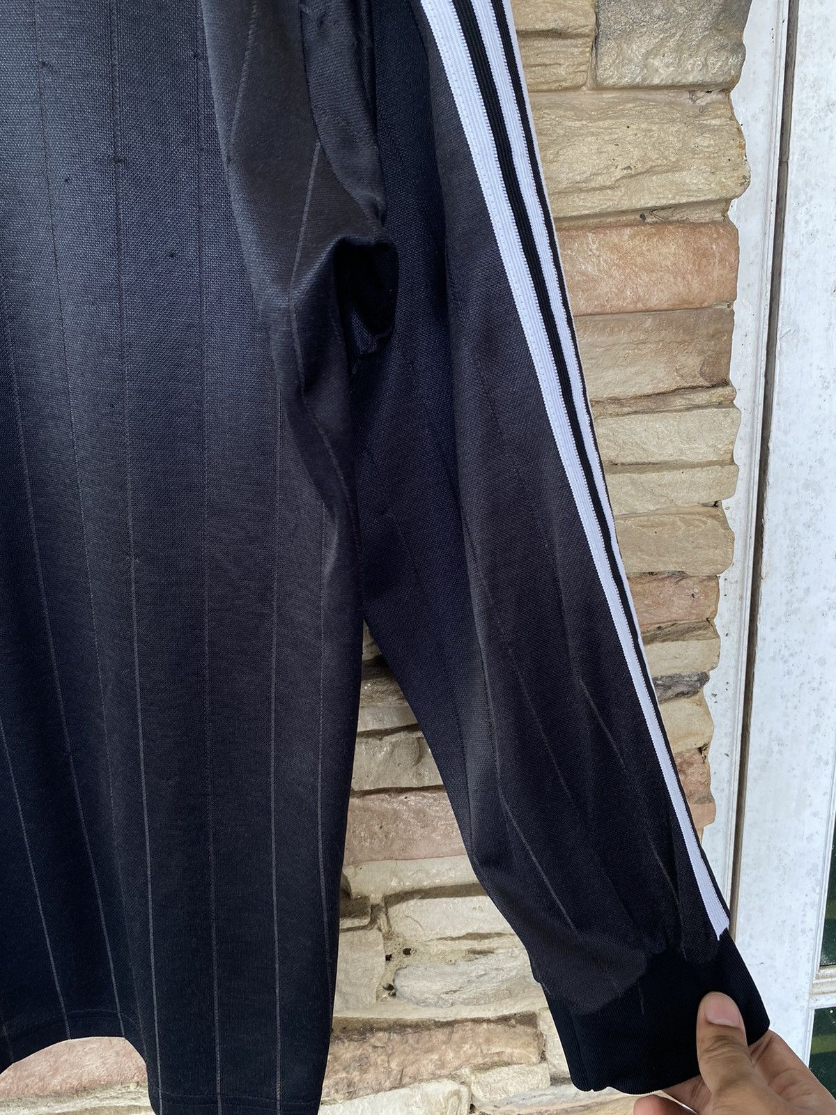 Vintage Rare Vintage 90s Adidas Long Sleeve Jersey Size US L / EU 52-54 / 3 - 3 Thumbnail