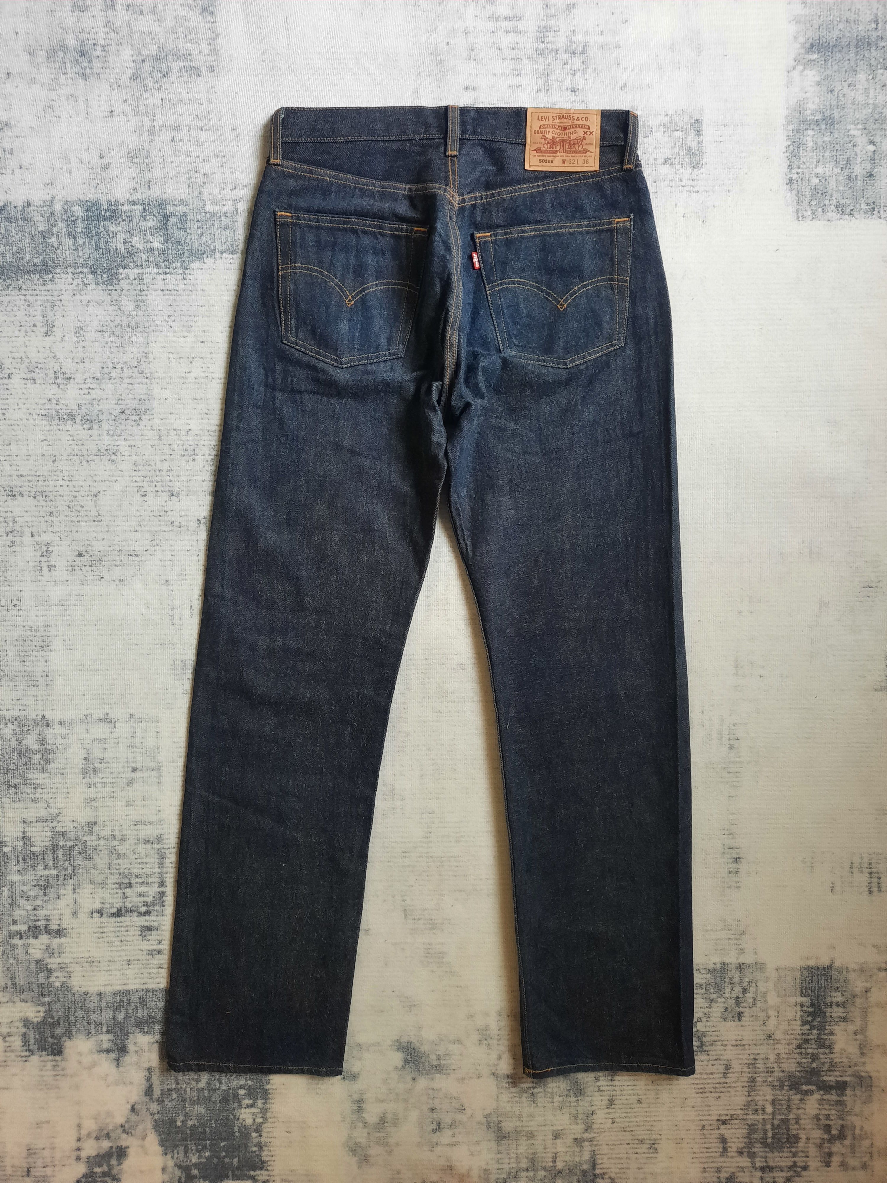 Levi's 🔥Vintage 90s levis 501xx made in usa indigo denim jeans Size US 31 - 2 Thumbnail