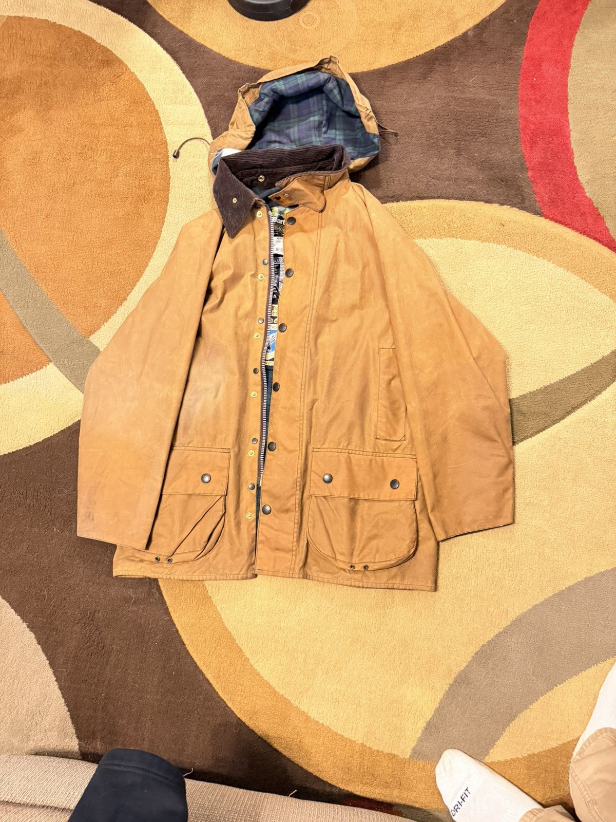 Vintage Barbour Beaufort/Ducks Unlimited Waxed Jacket
