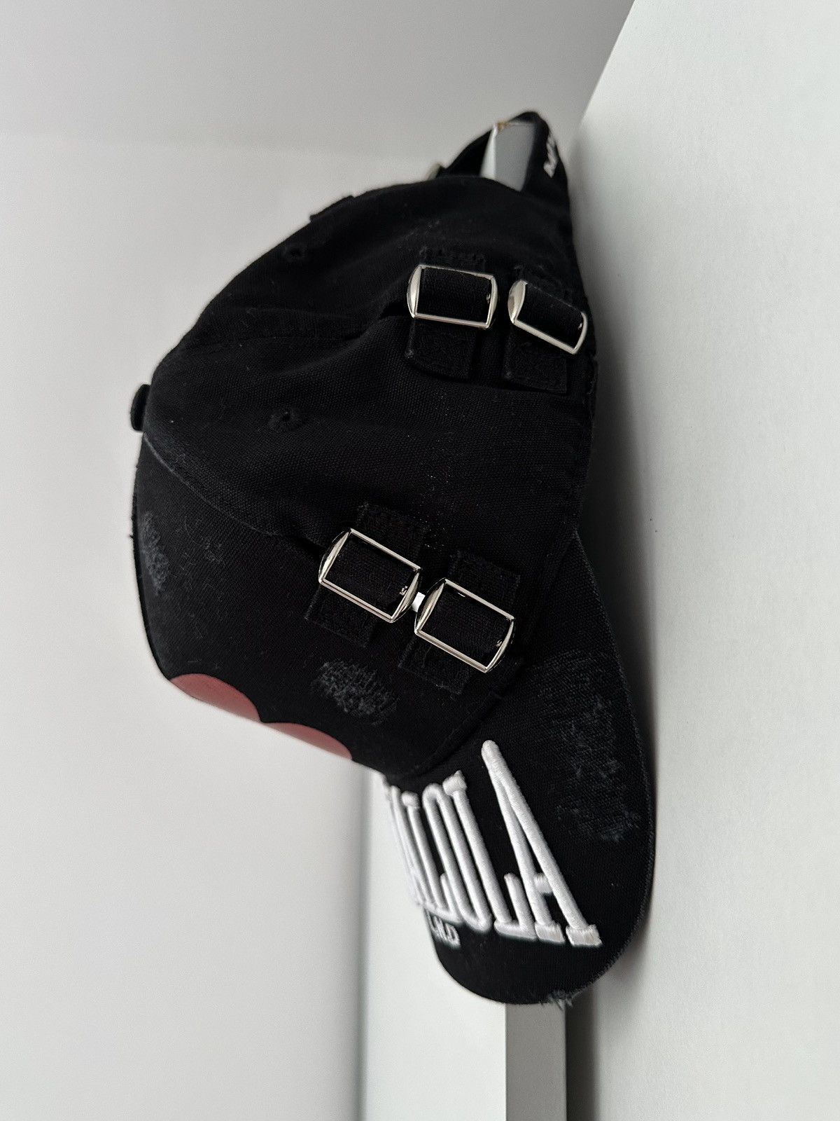 MOWALOLA DISTRESSED 3 BUCKLE CAP