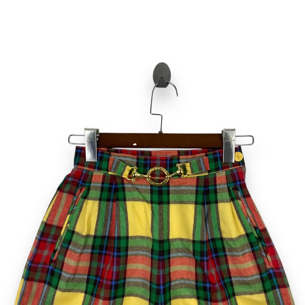 Vintage Vintage SPORUTINO GOLF Tartan Plaids Checks High Waisted Size 24" / US 00 / IT 34 - 2 Thumbnail