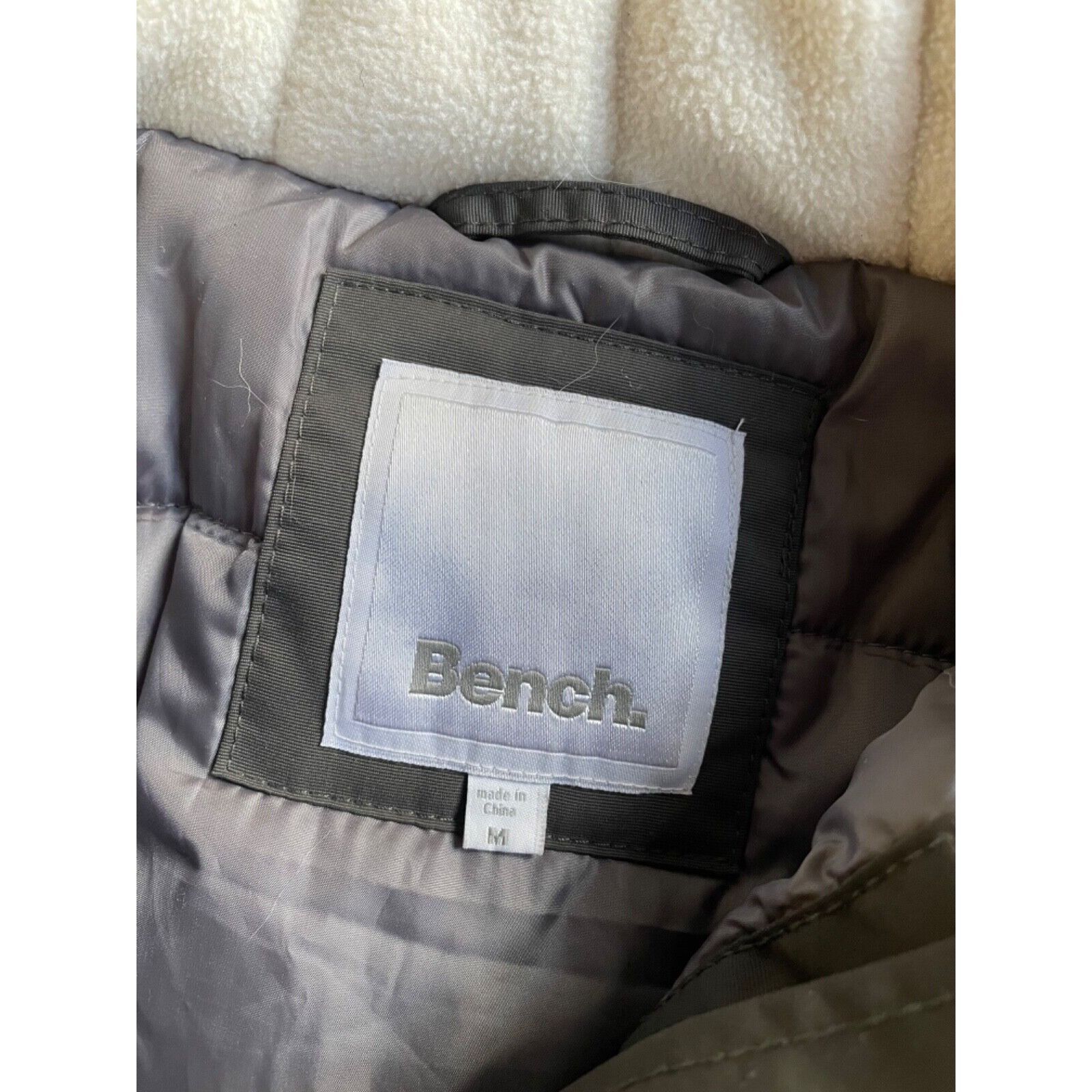 Bench Bench Vintage y2k Fur Trim Bomber Jacket 8587AC Size M / US 6-8 / IT 42-44 - 7 Thumbnail