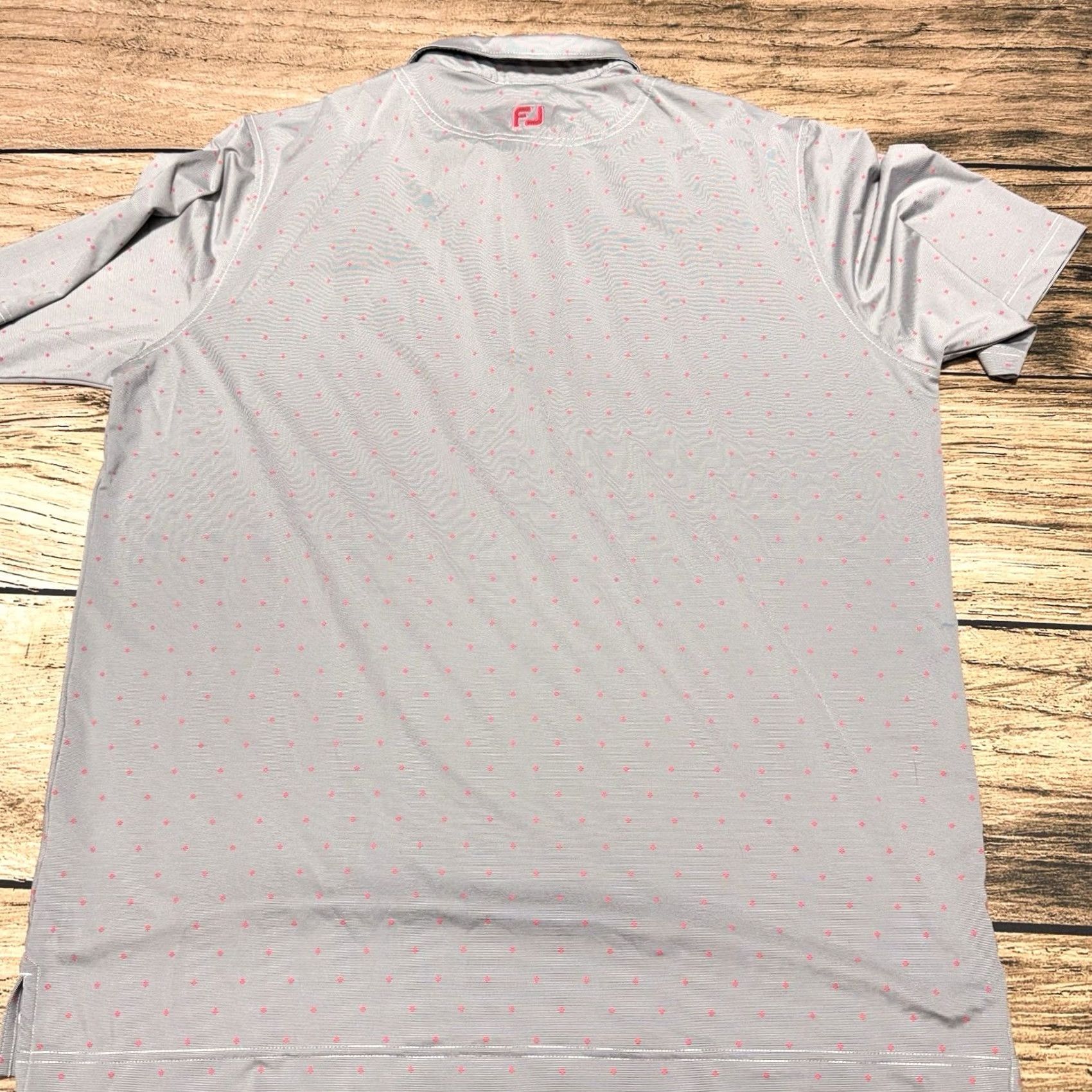Footjoy FootJoy Polo Shirt Mens 2XL Gray Torrey Pines Golf Club Stretch Lightweight Size US XXL / EU 58 / 5 - 4 Thumbnail