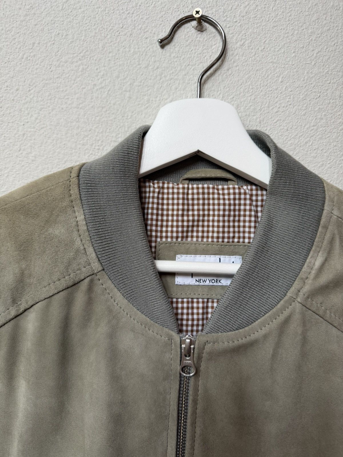 Epaulet Greige ghost suede bomber 50 Size US L / EU 52-54 / 3 - 2 Thumbnail