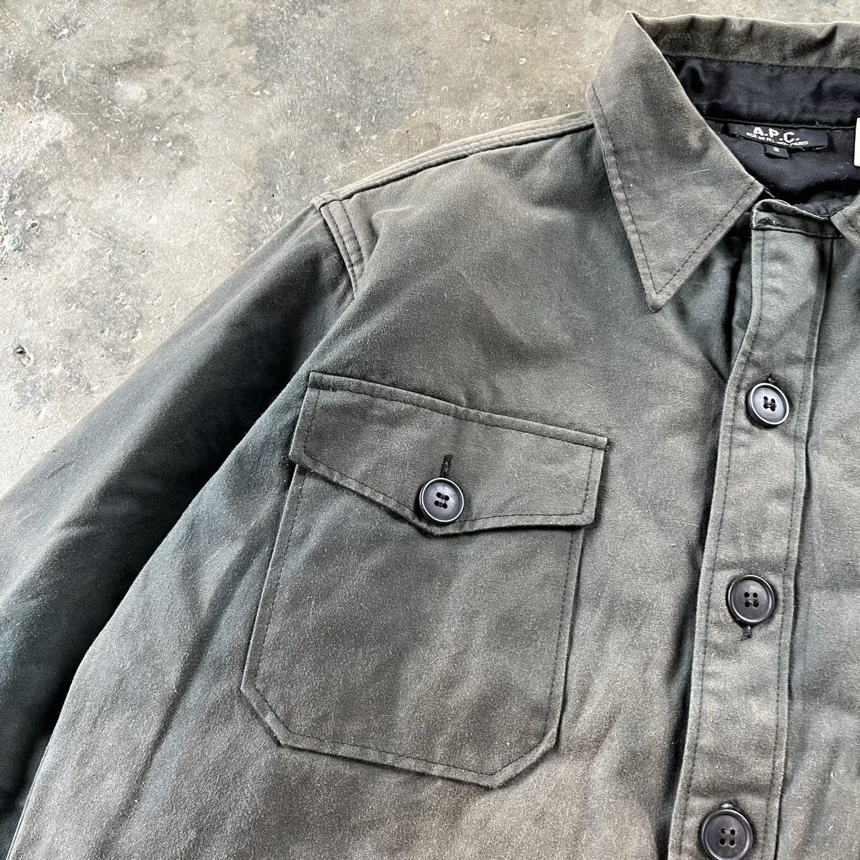 A.P.C. × Designer Vintage A.P.C Double Pocket Button Up Jacket Size US S / EU 44-46 / 1 - 3 Thumbnail