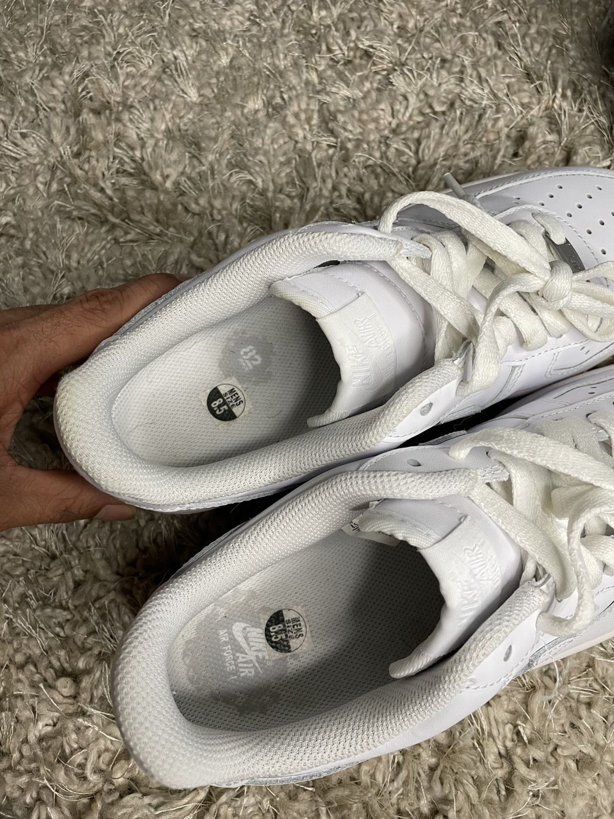Nike Air Force 1 Triple White Size US 8.5 / EU 41-42 - 8 Thumbnail