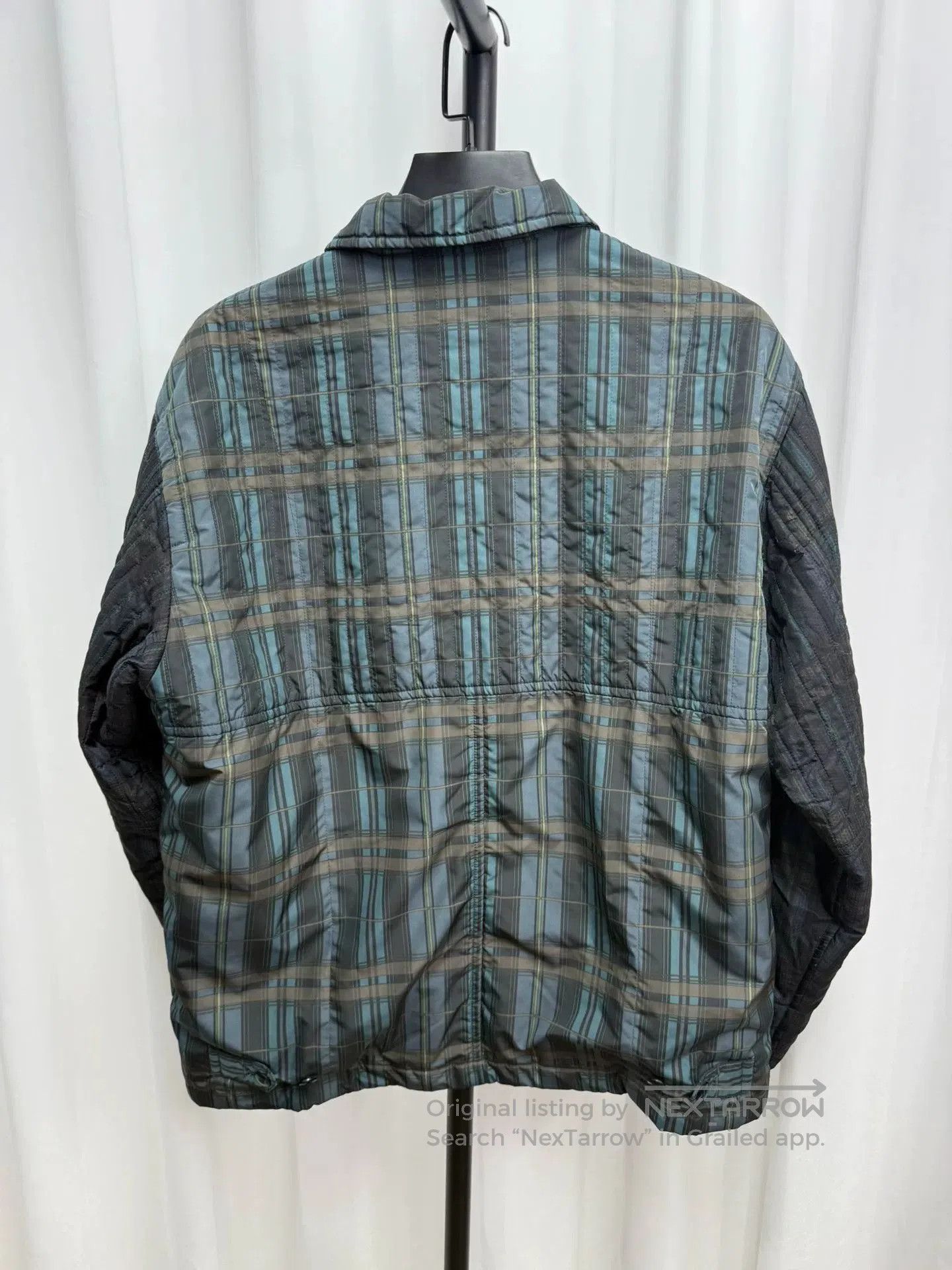 Comme des Garcons Homme Plus plaid cotton jacket in size large. Size US L / EU 52-54 / 3 - 4 Thumbnail