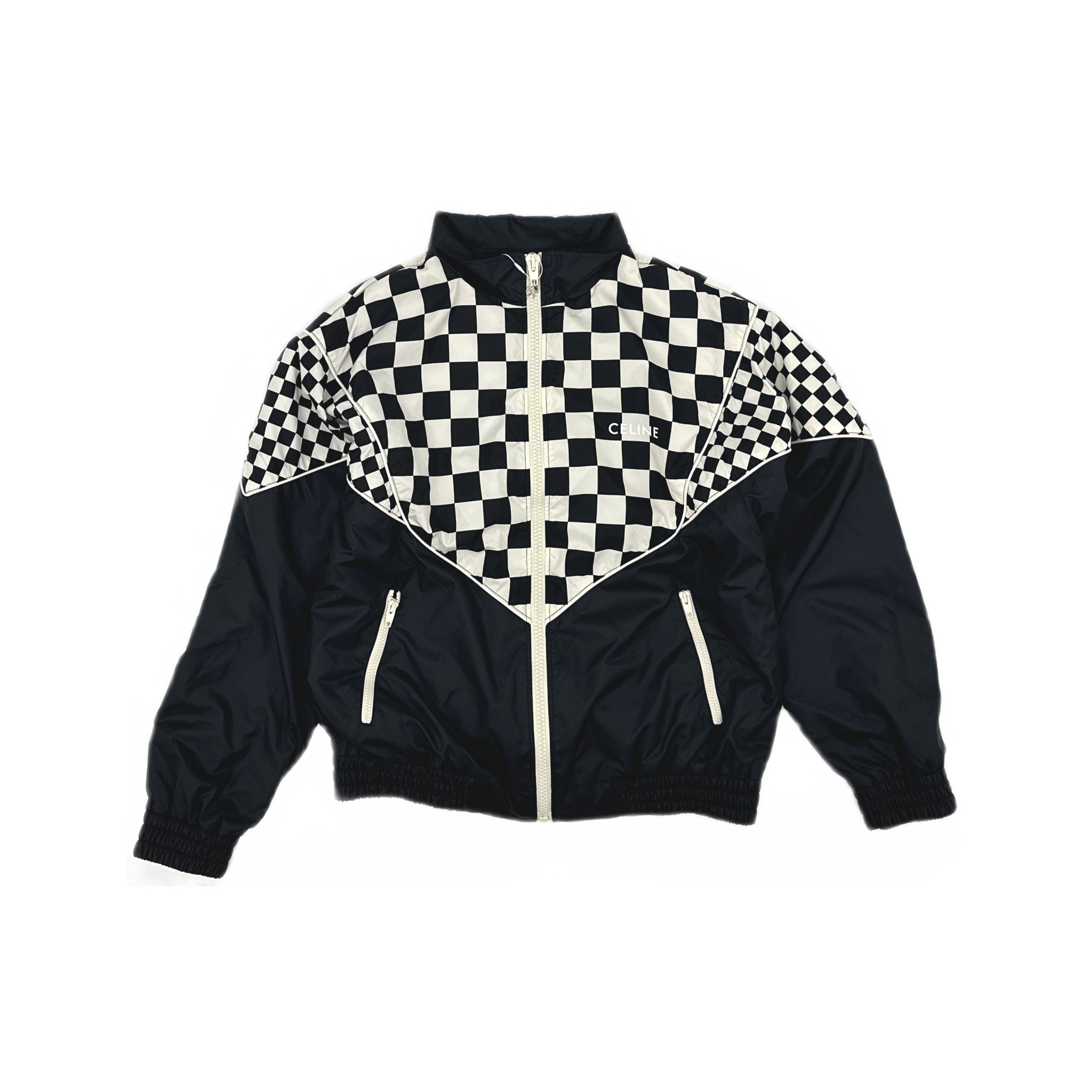 Celine Celine Checkered Logo Light Jacket Size 48 Size US M / EU 48-50 / 2 - 1 Thumbnail