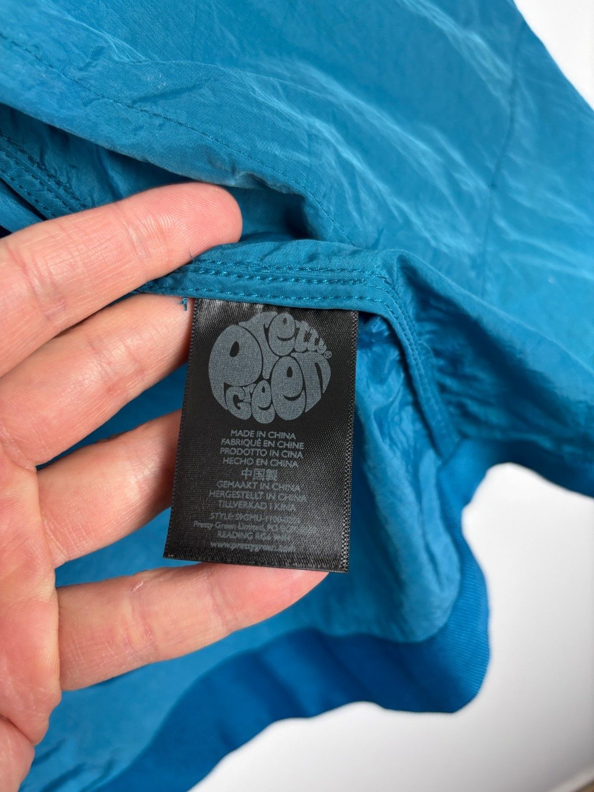Pretty Green Pretty Green Hooded Windbreaker Nylon Lightweight Jacket L Size US L / EU 52-54 / 3 - 11 Thumbnail