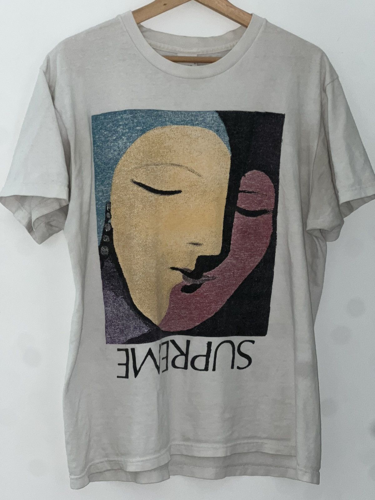 Supreme Supreme Abstract Tee | Grailed
