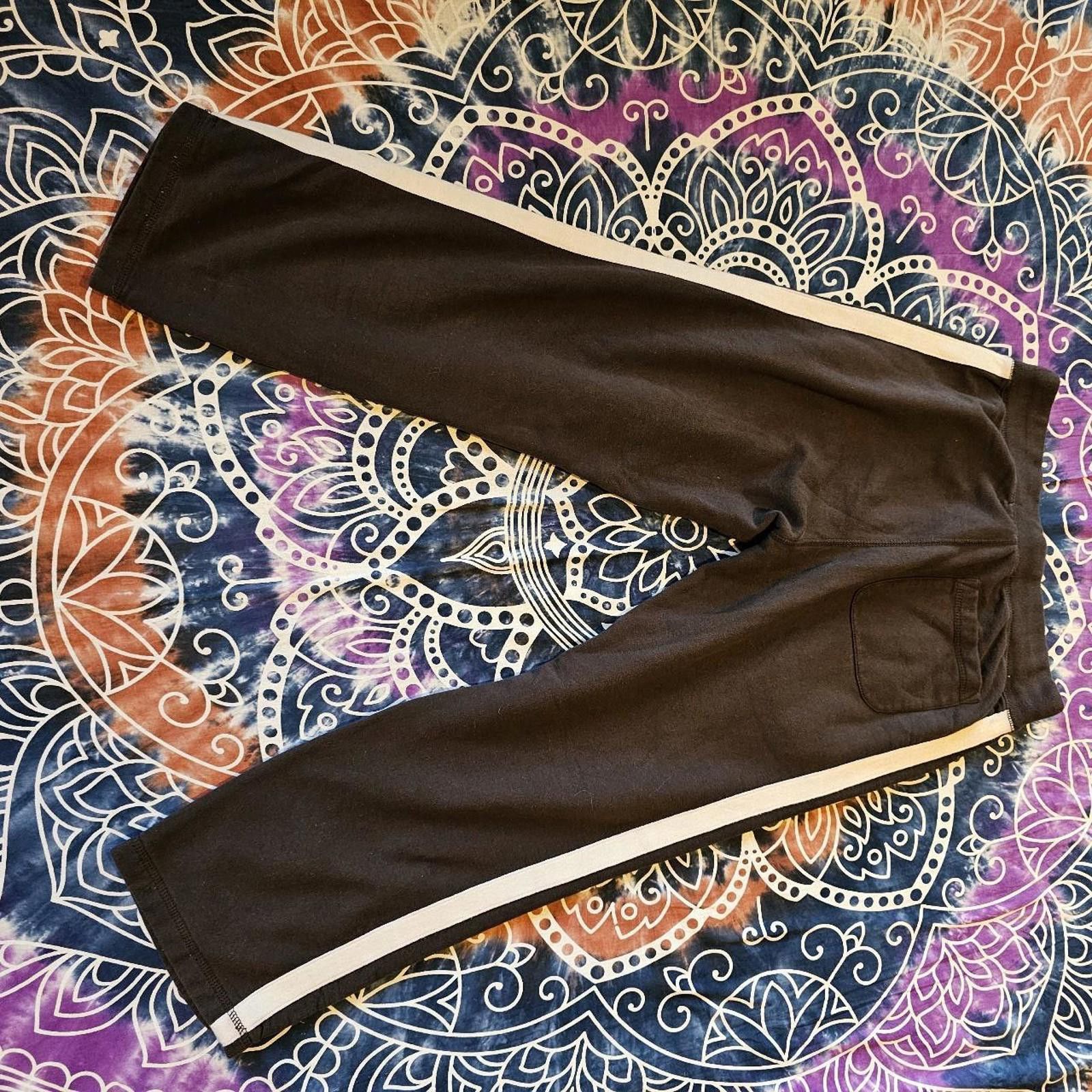 Old Navy Old Navy Men's Brown and Cream Sweat Pants Size US 32 / EU 48 - 6 Thumbnail