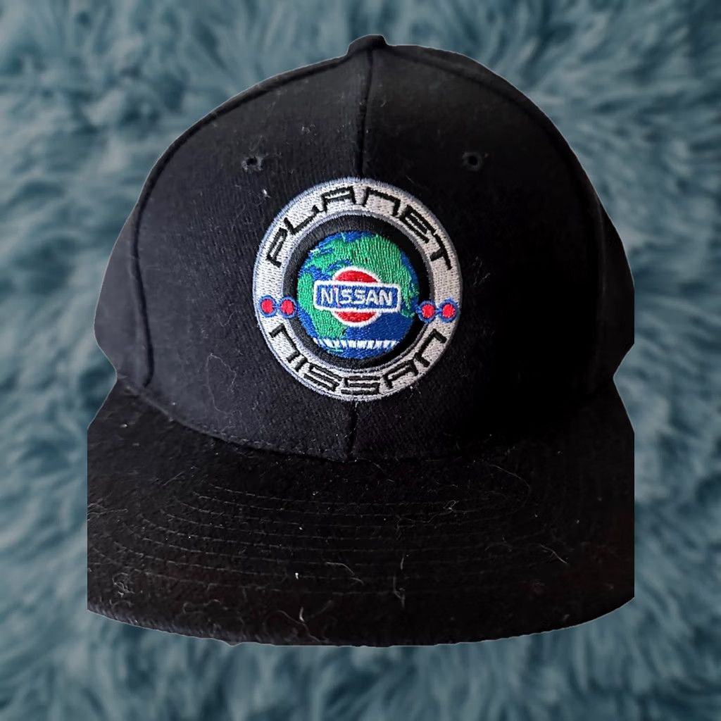 Vintage VINTAGE Nissan Black Hat Baseball Cap Adjustable 90s Twill Cotton Men NWOT RARE Size ONE SIZE - 1 Thumbnail