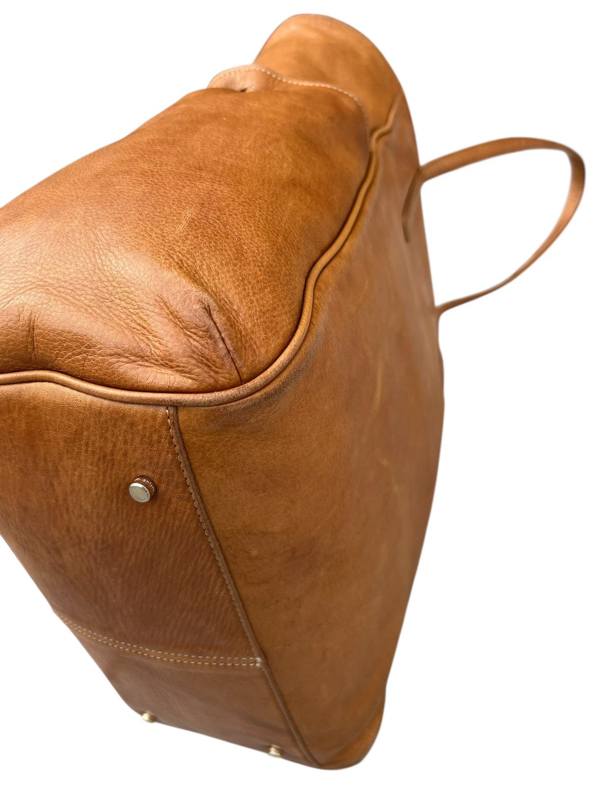 Leather Aniary Japan Patina Leather Tote Bag Cargo Size ONE SIZE - 15 Thumbnail
