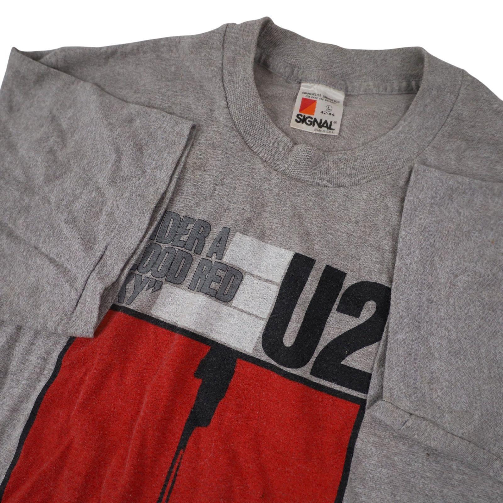 Band Tees × Vintage Vintage 1984 U2 "Under a Blood Red Sky" Graphic Band Tee Size US L / EU 52-54 / 3 - 13 Thumbnail