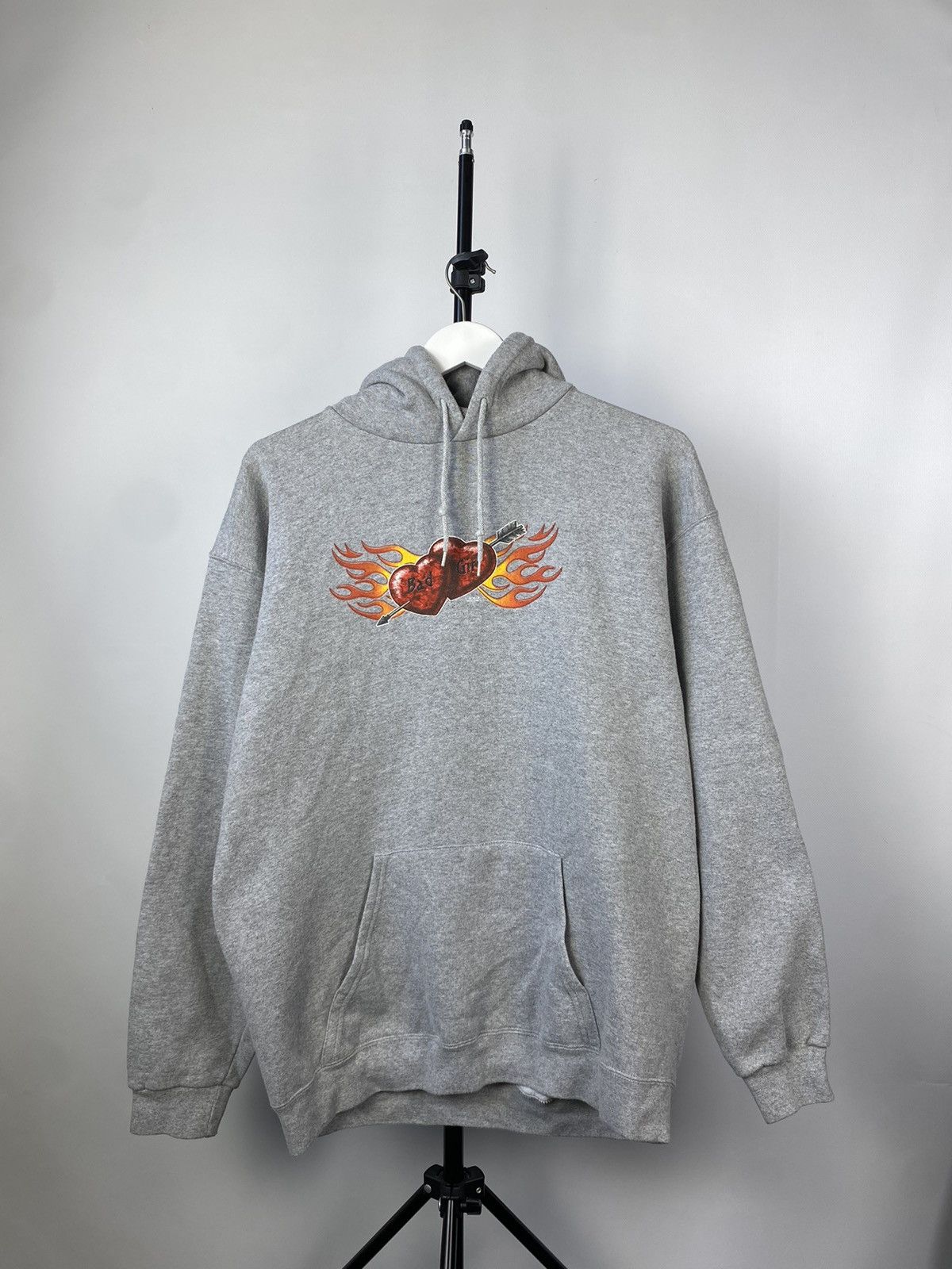 Hysteric Glamour × Japanese Brand × Vintage Vintage 2002 Hysteric Glamour Style Bad Girl hoodie Size US L / EU 52-54 / 3 - 1 Thumbnail