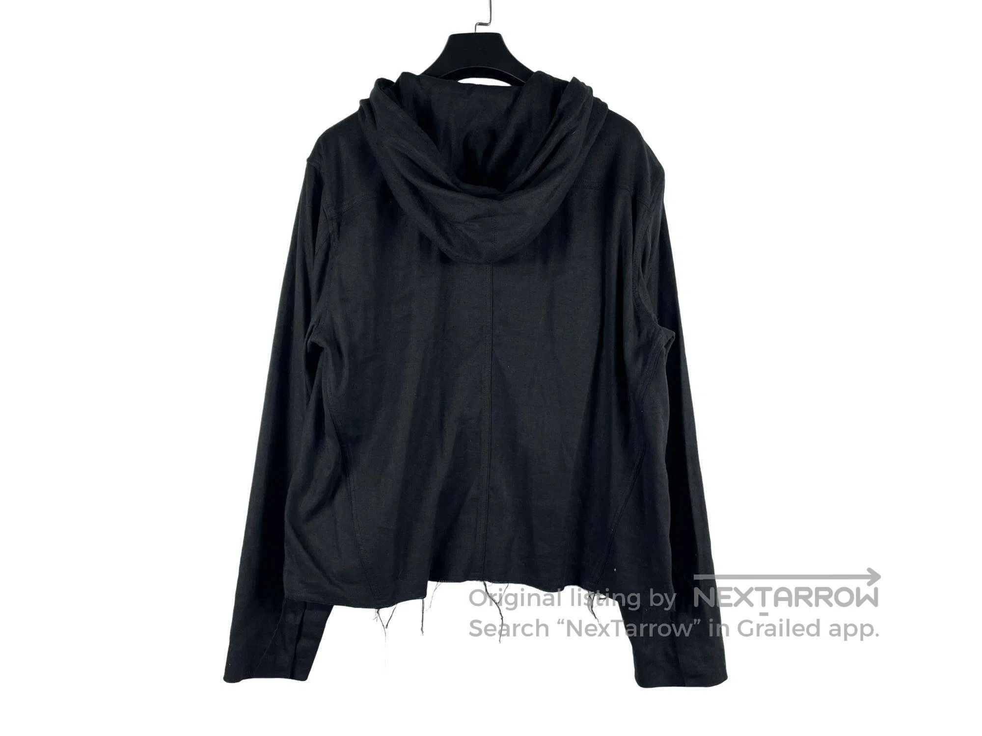 blackmerle Blackmerle Distressed Fringe Zip-Up Hooded Jacket Size US L / EU 52-54 / 3 - 2 Thumbnail
