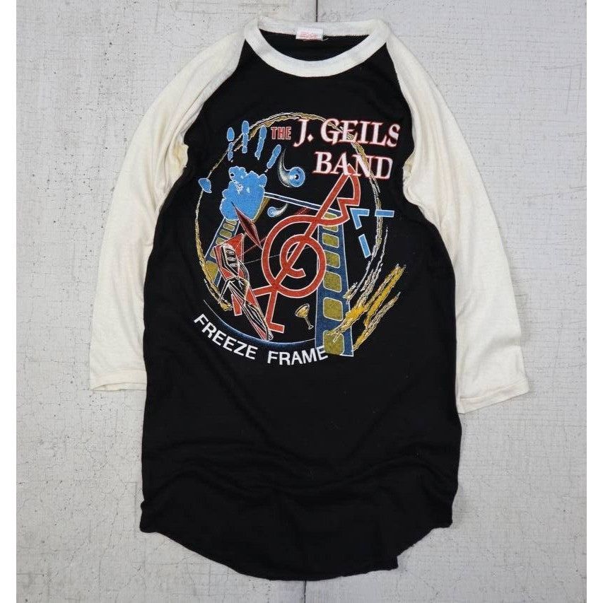 Vintage Vintage 80s J. Geils Band T Shirt Freeze Frame World Tour M Size US M / EU 48-50 / 2 - 1 Thumbnail