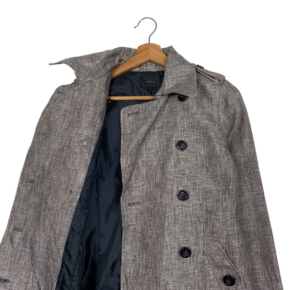 Japanese Brand Japanese Brand Yves Double Breasted Trenchcoat Size M / US 6-8 / IT 42-44 - 11 Thumbnail
