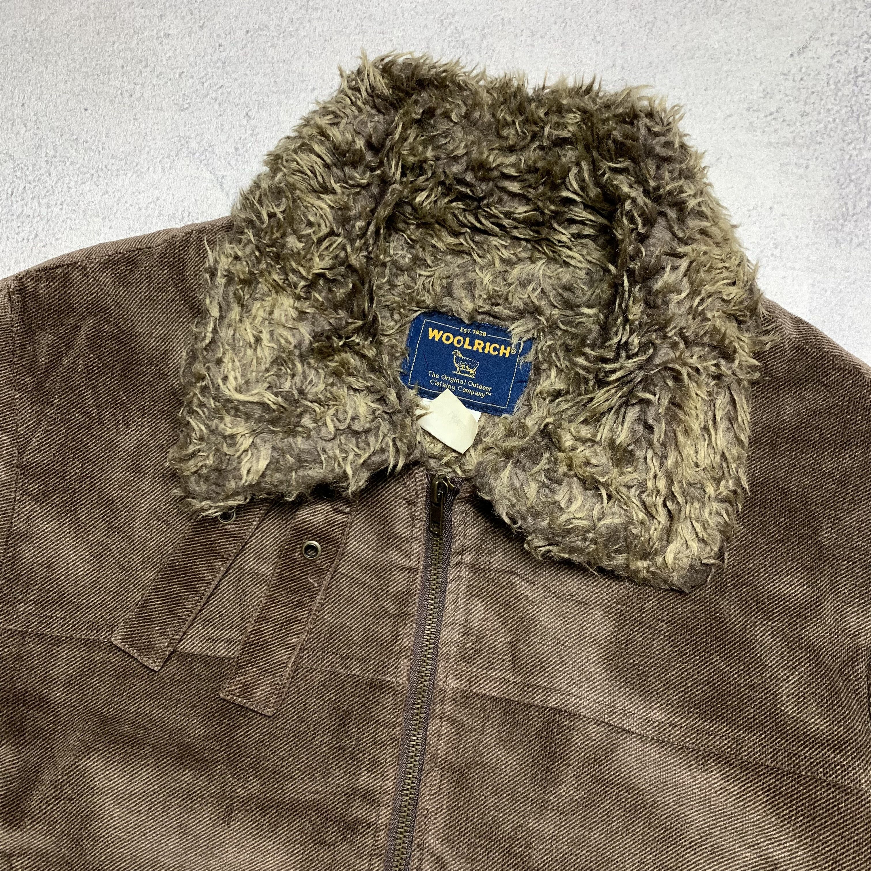 Woolrich Woolen Mills Woolrich B-3 Shearling Fur Lined Jacket Size US L / EU 52-54 / 3 - 6 Thumbnail