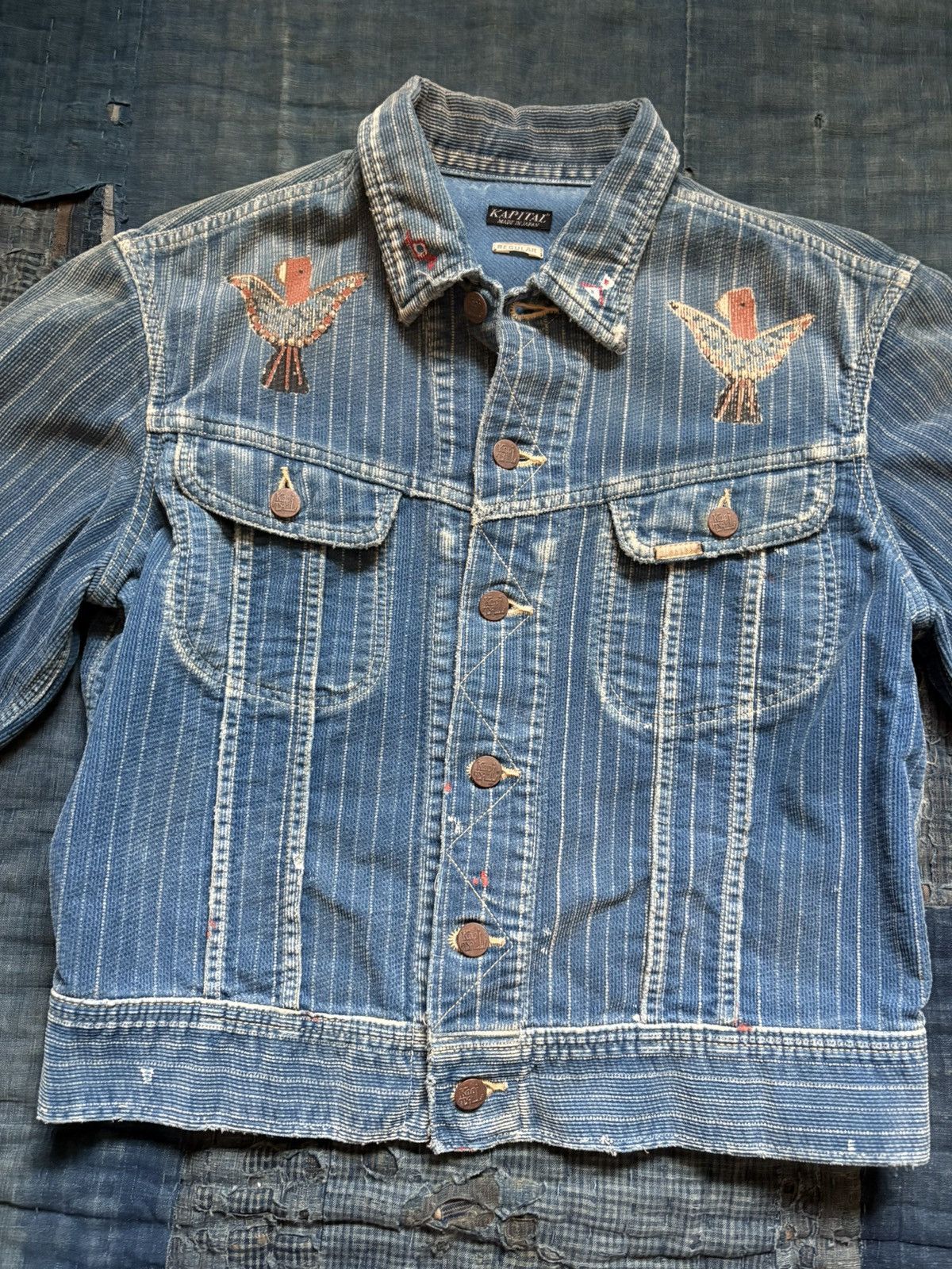 Kapital Kapital Thunderbird corduroy Jacket Size US S / EU 44-46 / 1 - 4 Thumbnail