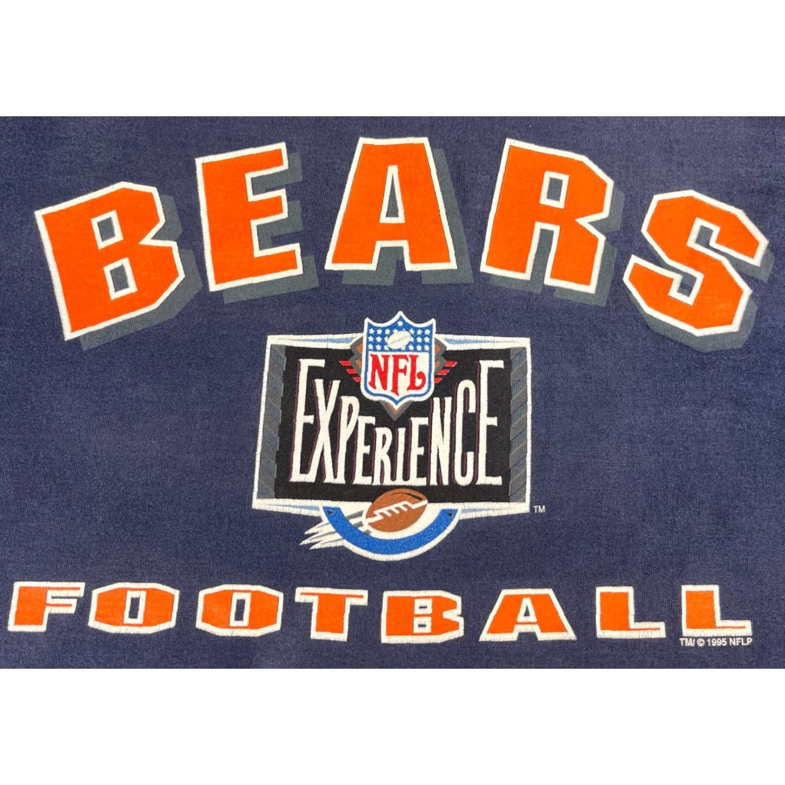 Pro Player Vintage Pro Player Chicago Bears NFL Football T-Shirt Mens M Navy Blue 1995 90s Cotton Short Sleeve Crew Neck Made in USA Decade Sports Shirt Size US M / EU 48-50 / 2 - 4 Thumbnail