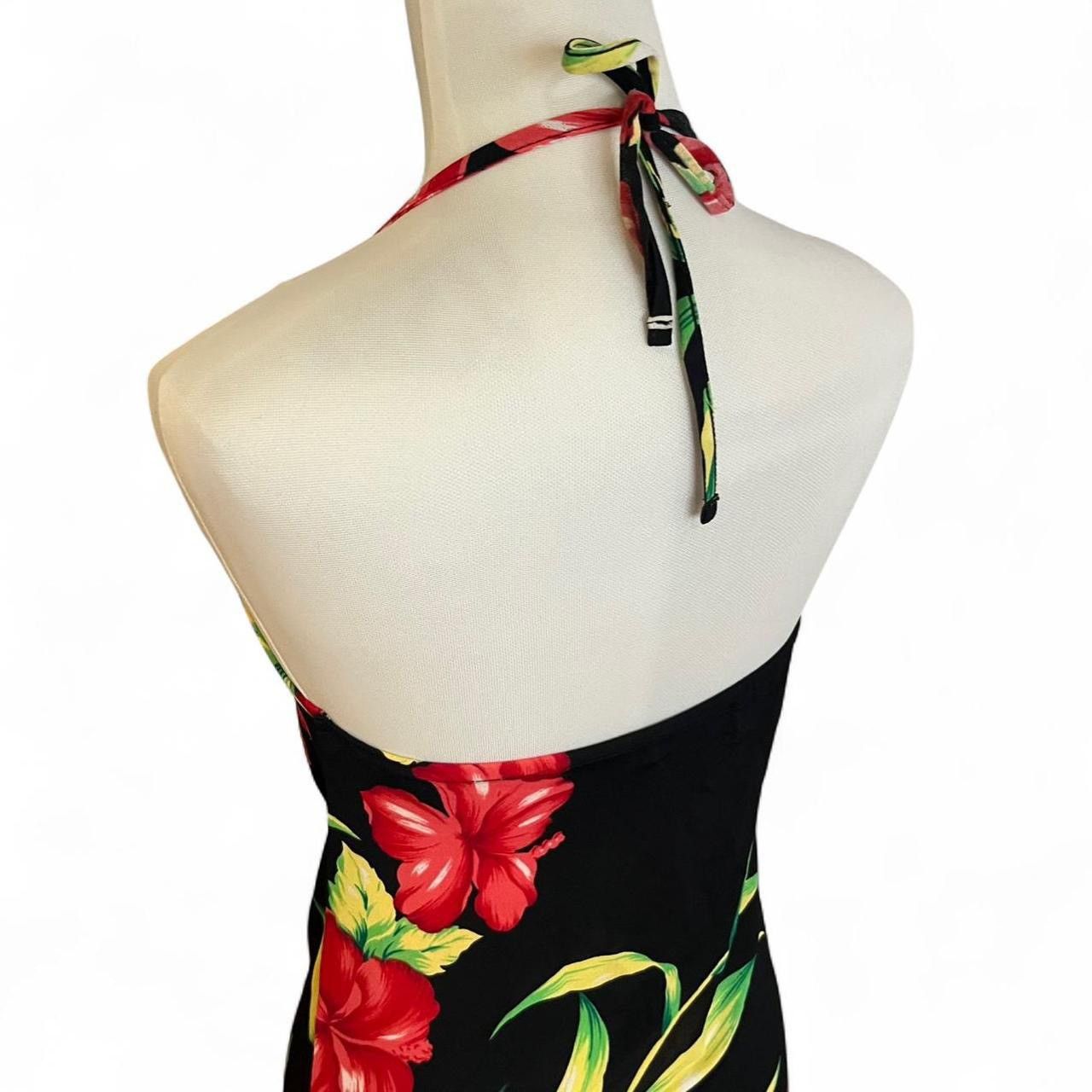Other Vintage y2k Hawaiian floral coconut girl summer halter dress Size S / US 4 / IT 40 - 5 Thumbnail