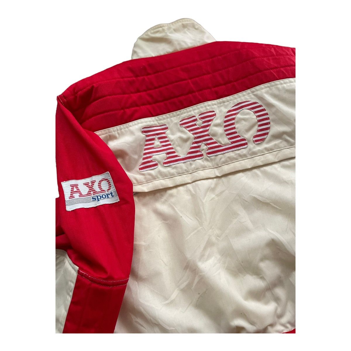 Gear for Sports × Vintage Vintage 90s Official AXO Fet Sport Racing Motocross Jacket Size US M / EU 48-50 / 2 - 10 Thumbnail