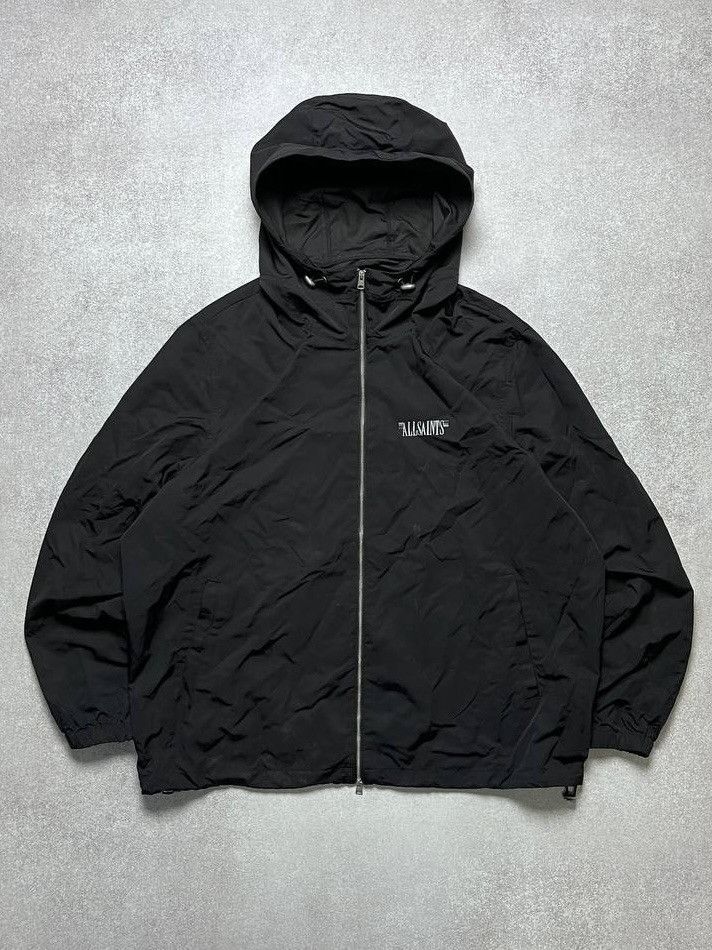 Allsaints Vintage Allsaints Nylon Black Jacket L Size US L / EU 52-54 / 3 - 1 Thumbnail