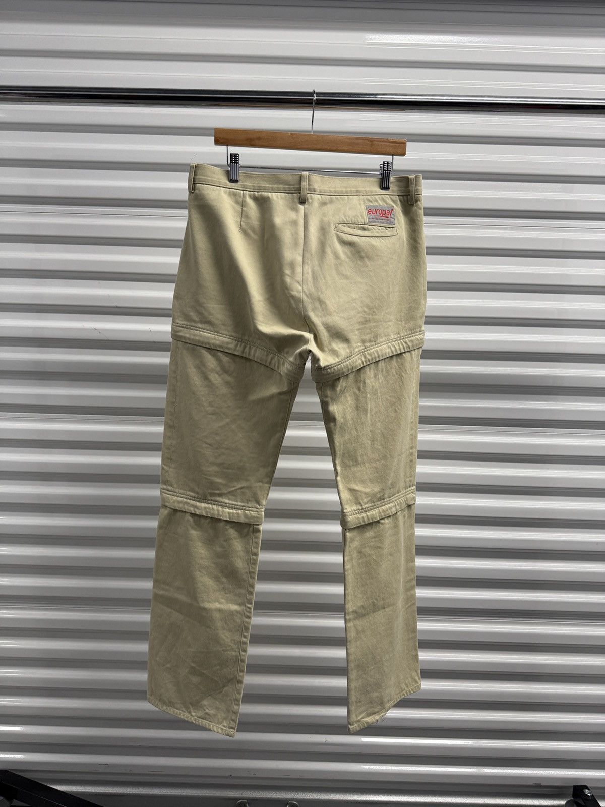 Balenciaga SS18 Balenciaga Convertible Khaki Trousers Size US 34 / EU 50 - 2 Thumbnail