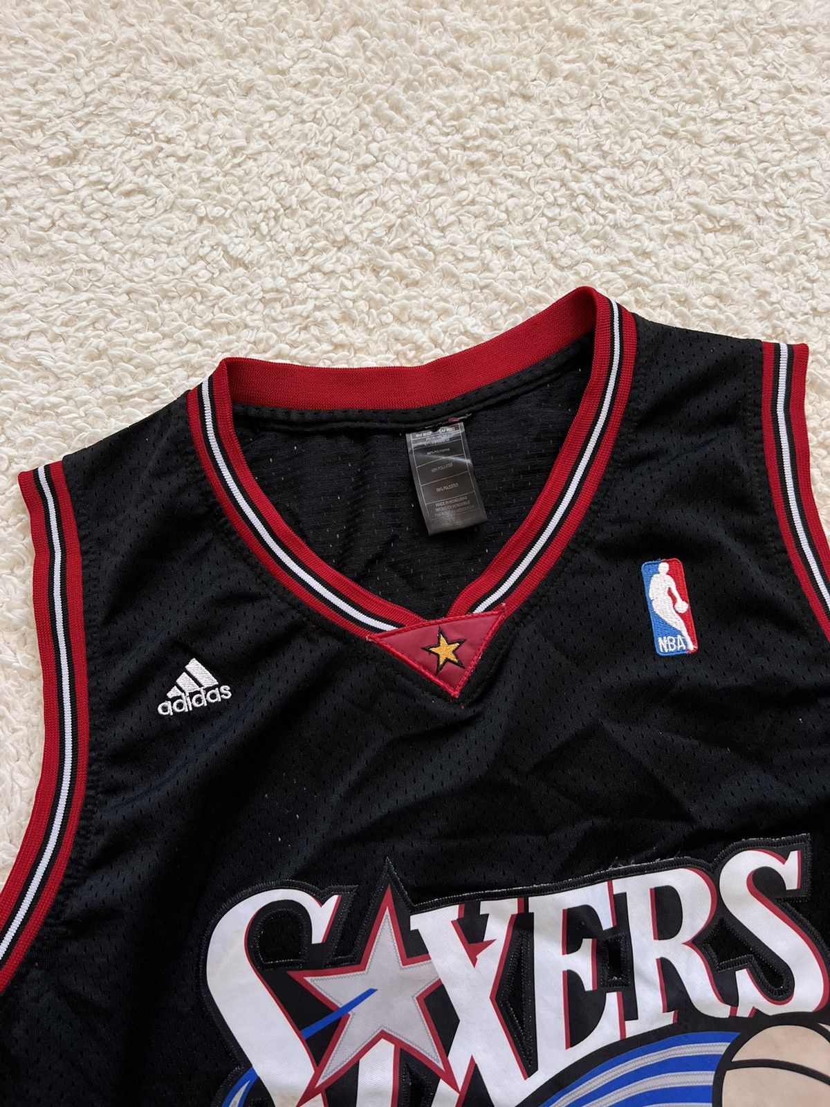 Adidas × NBA Jersey Adidas Philadelphia 76ers NBA Werson 3 Size US L / EU 52-54 / 3 - 3 Thumbnail