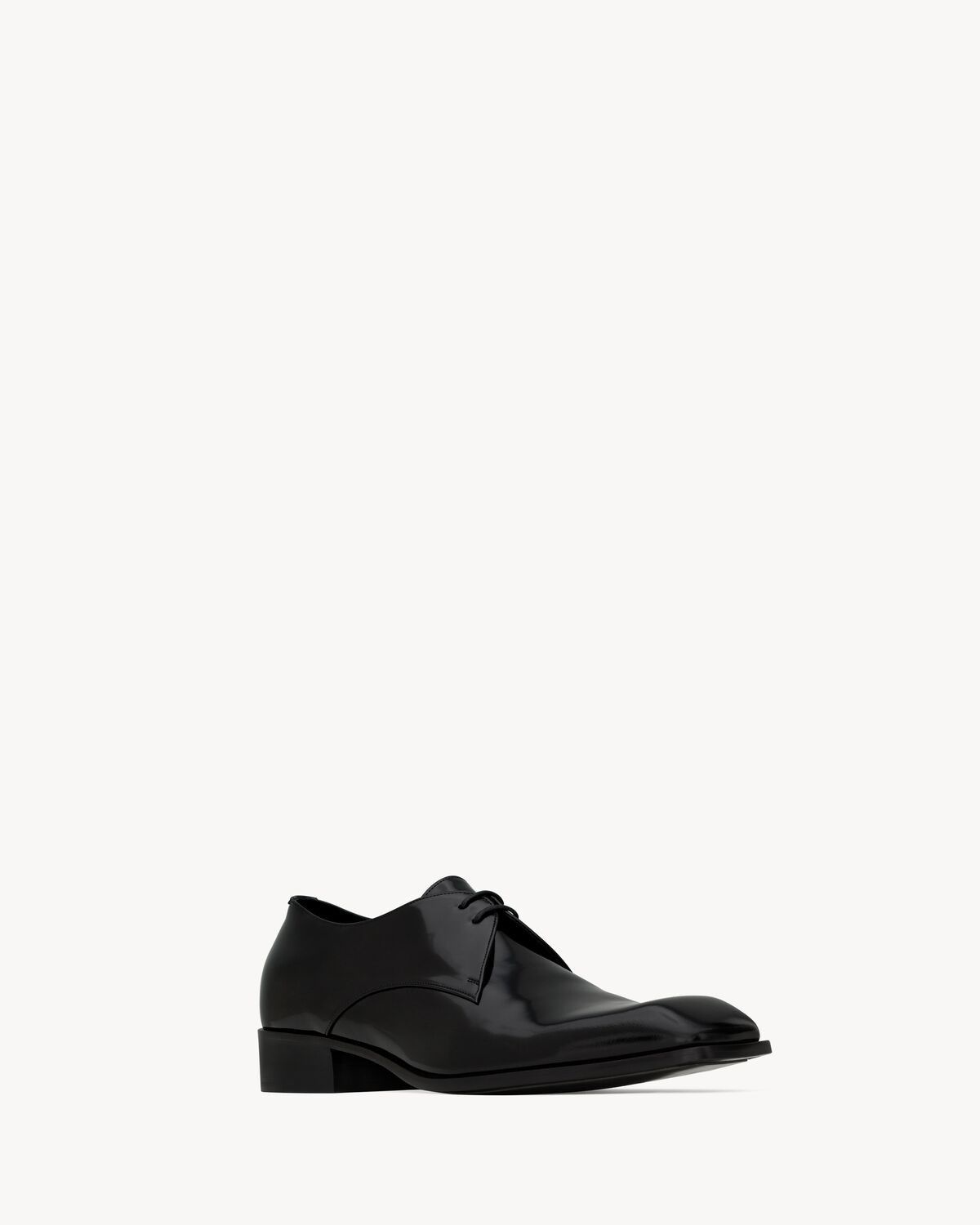 Saint Laurent Paris o1s1wg110126 800679 Jean Derbies Shoes in Brushed Leather Size US 8 / EU 41 - 4 Thumbnail