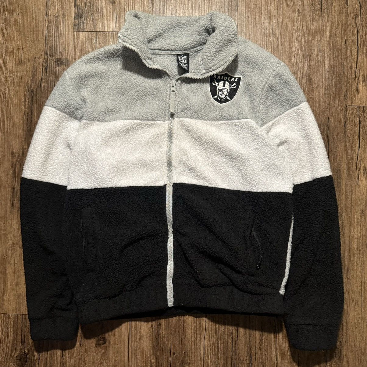 NFL NFL Las Vegas Raiders fleece zip up jacket Size US S / EU 44-46 / 1 - 1 Thumbnail