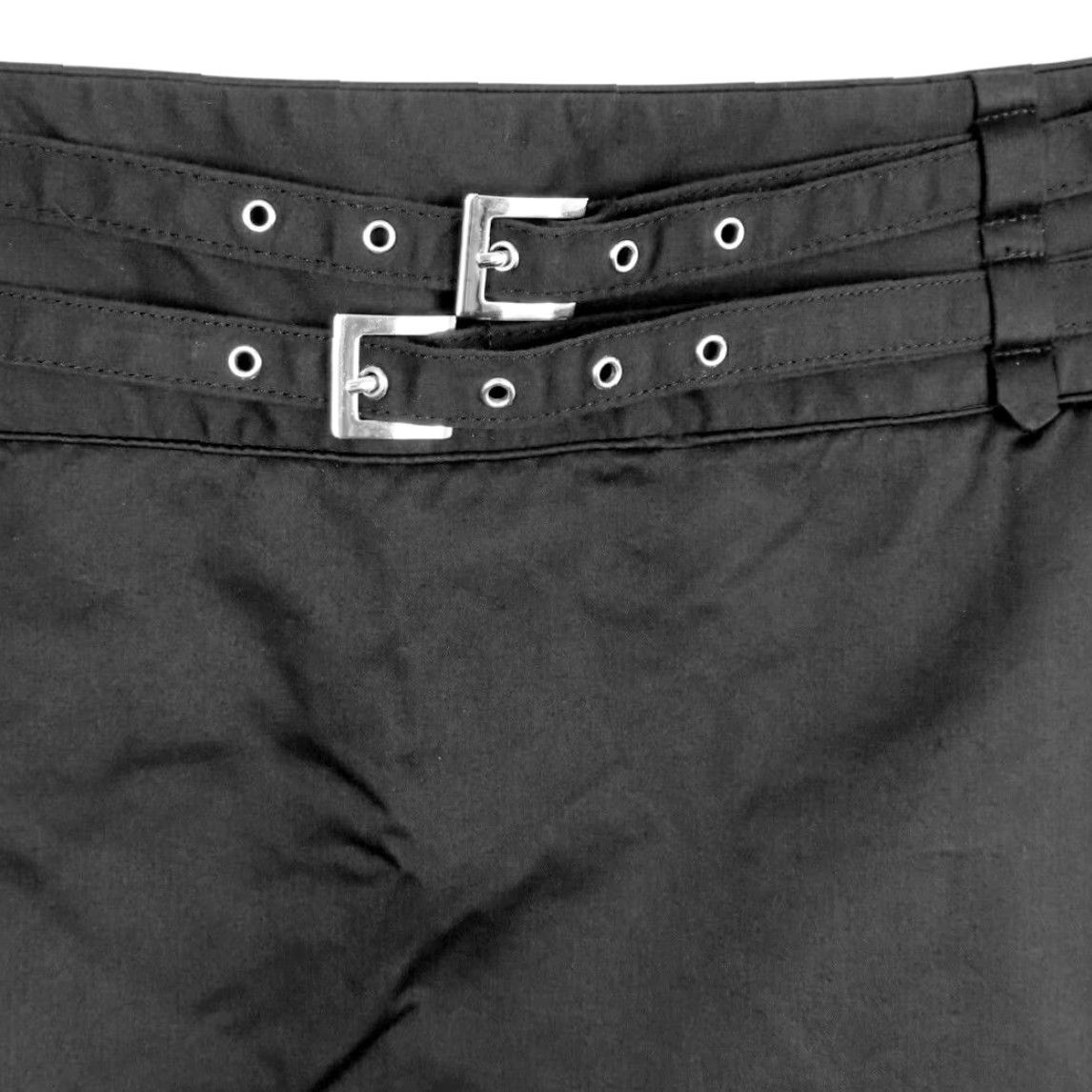 Doublet Valerie Stevens Skirt Cashmere Blend? 10P Black Pencil Straight Women Size 10P Knee Length Size 32" / US 10 / IT 46 - 2 Thumbnail