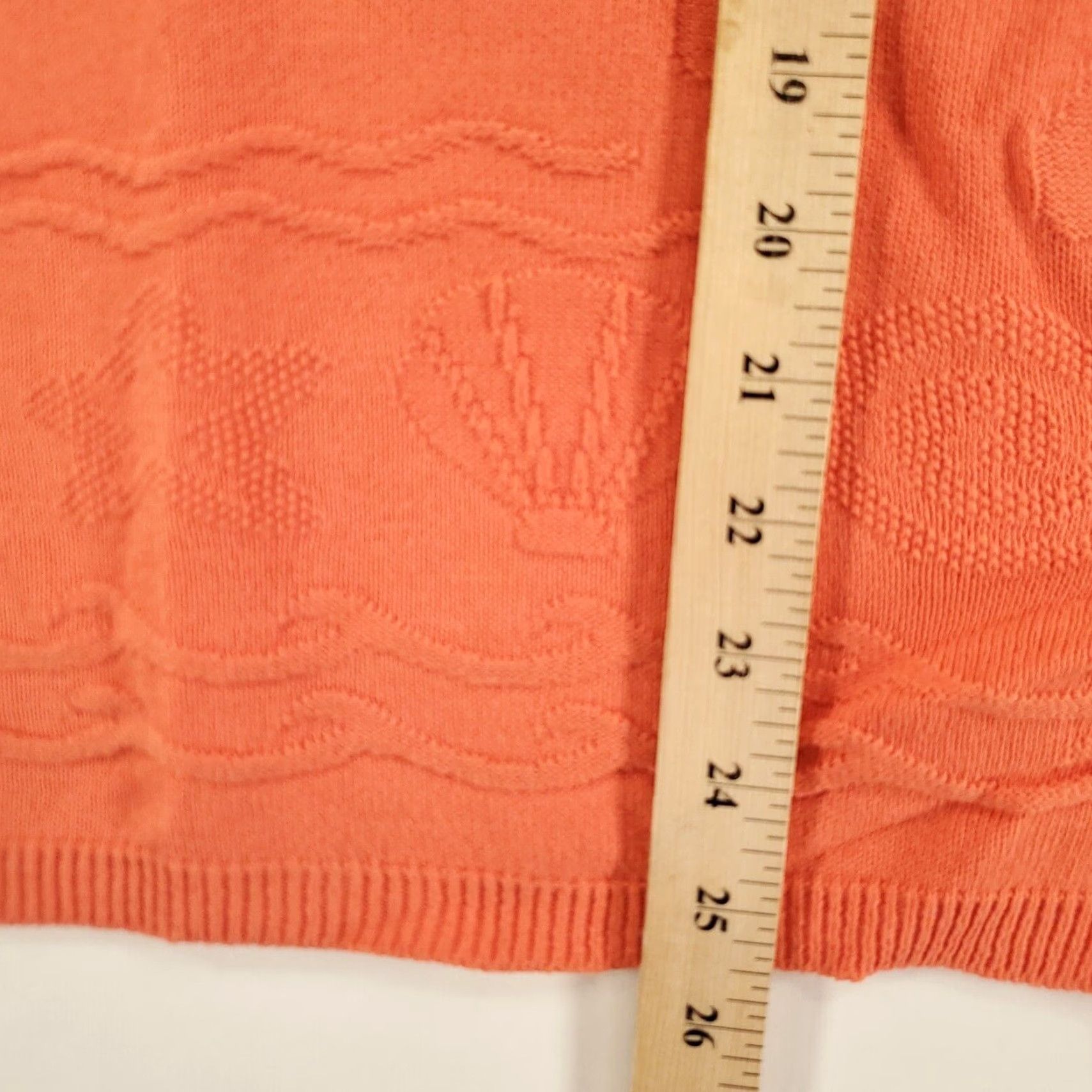 Vintage Vintage Beach Sailing Sweater Size M Sailboat Textured Peach Cruise Wear Beachy Size M / US 6-8 / IT 42-44 - 4 Thumbnail