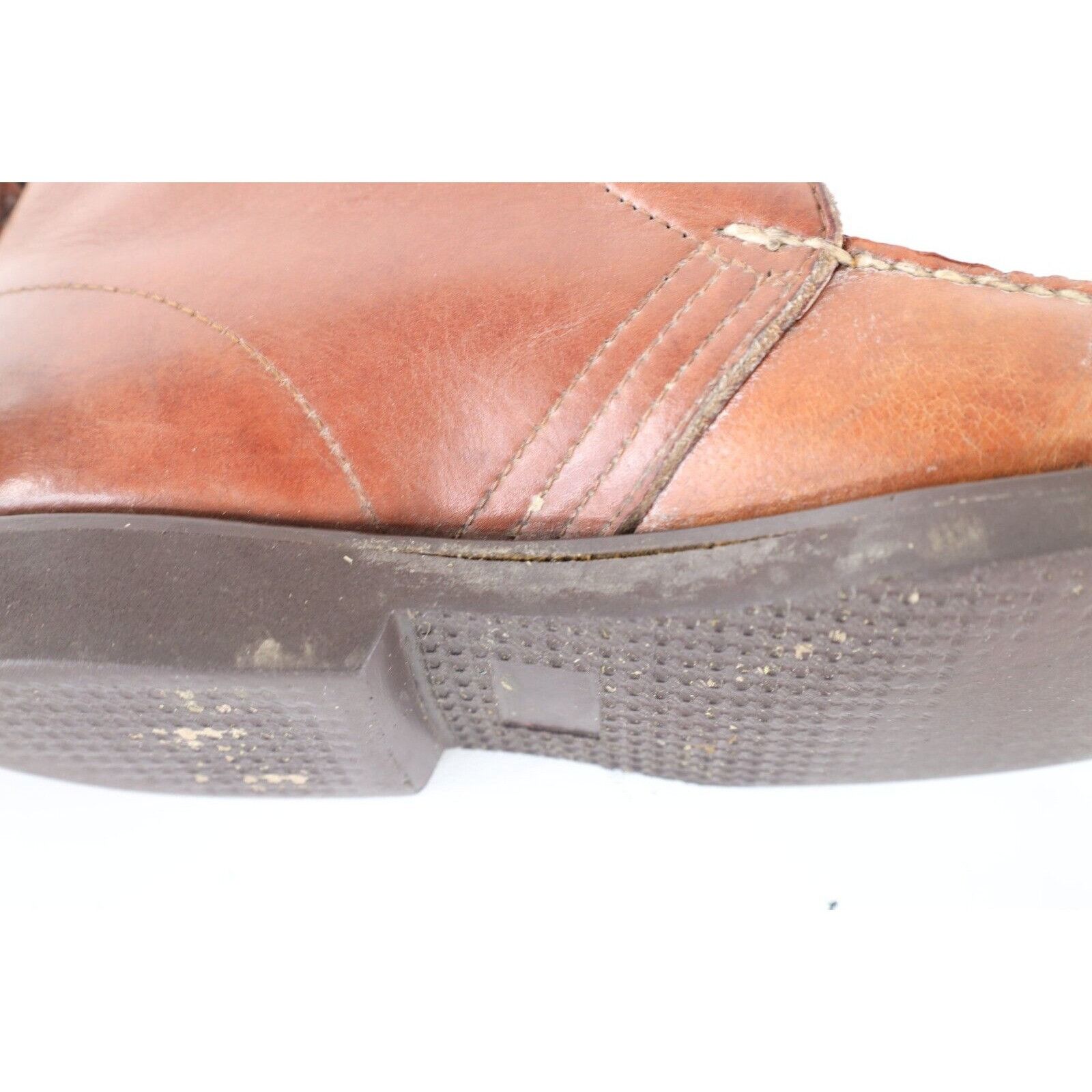 Orvis × Vintage Vintage 90s Orvis Gokey Distressed Leather Moc Chukka Boots Size US 8.5 / EU 41-42 - 10 Thumbnail