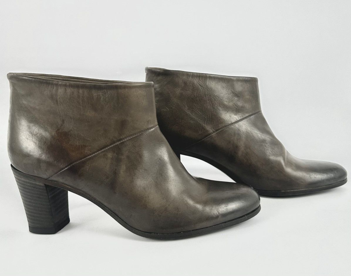 Maison Margiela Maison Margiela - Line 22 - Ankle Leather Boots Size US 7 / IT 37 - 3 Thumbnail