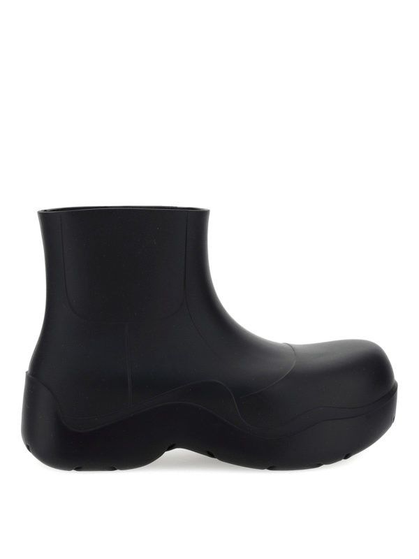 Bottega Veneta o1w1db10925 Puddle Ankle Boots in Black Size US 5.5 / EU 38 - 3 Thumbnail