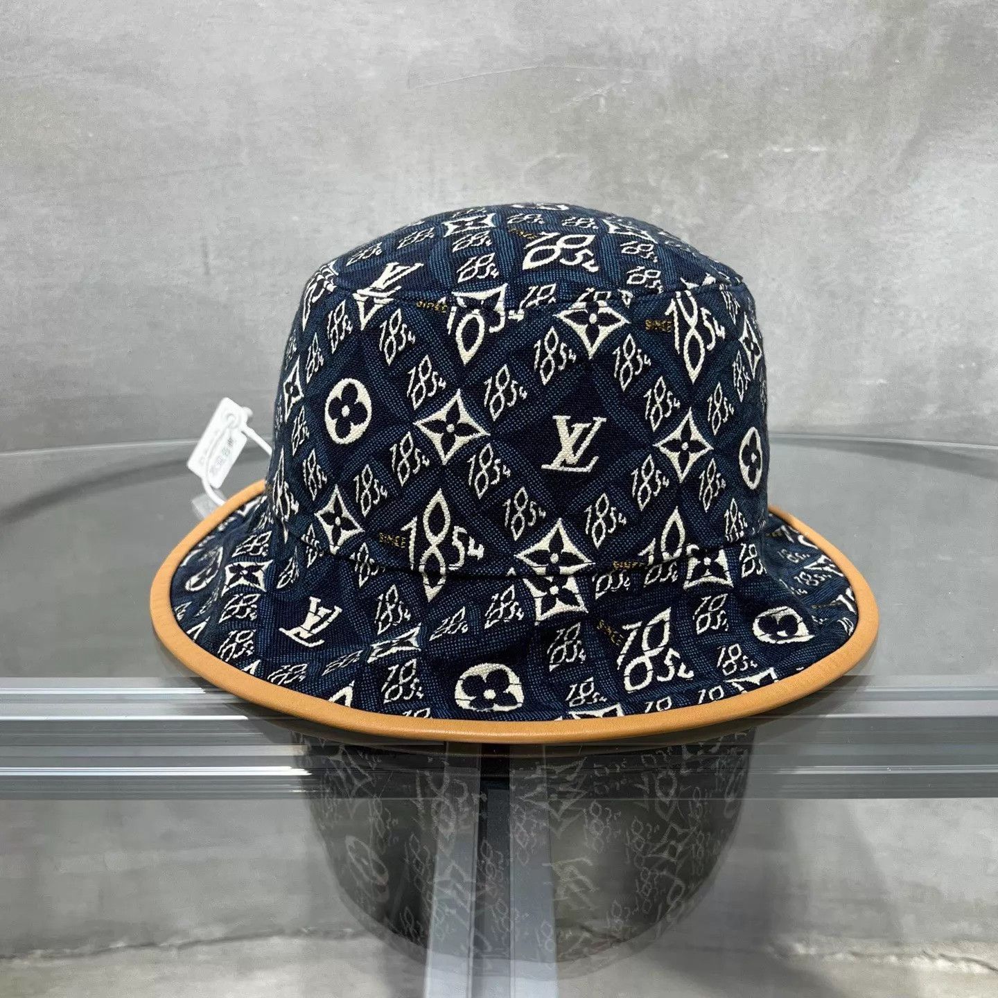 Louis Vuitton LV 1854 All Over Print Bucket Hat M Size ONE SIZE - 1 Thumbnail