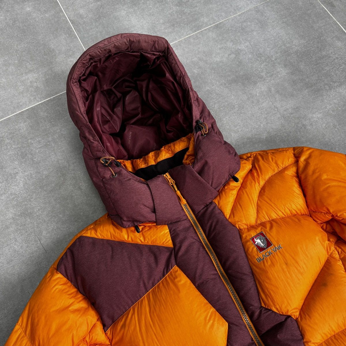 BLACKYAK Black Yak Extreme Peak Down Yellow Men Jacket Gorpcore Size US L / EU 52-54 / 3 - 14 Thumbnail