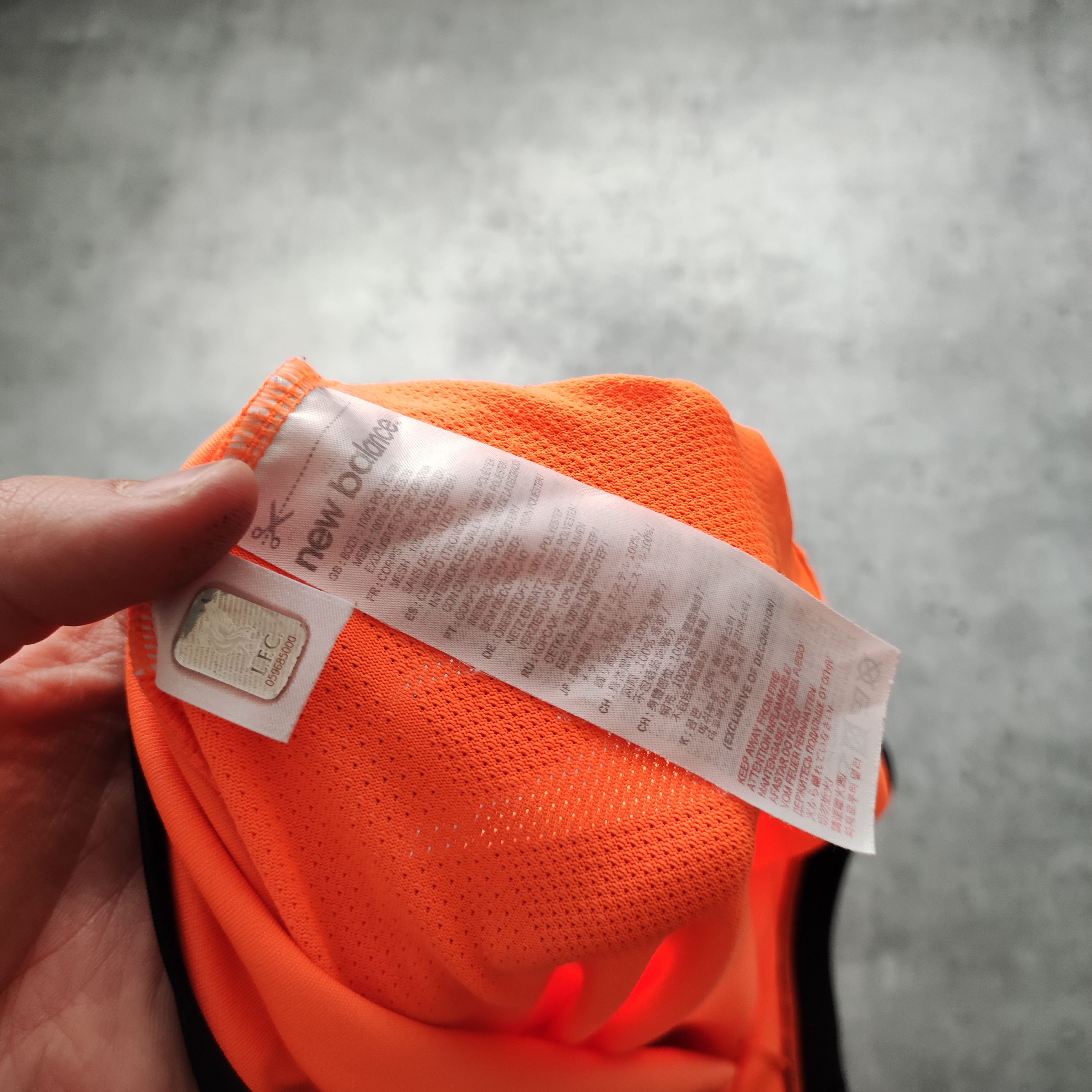 New Balance Liverpool FC 2017/18 THIRD Orange 125th Jersey Size US S / EU 44-46 / 1 - 9 Thumbnail