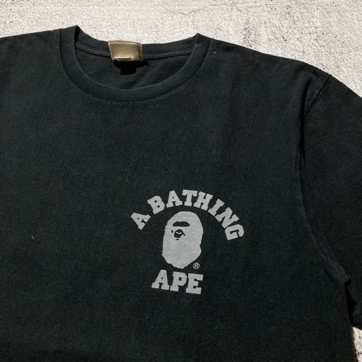 Bape Bape A Bathing Ape College Logo “Together Strong” Tee Black Size US XL / EU 56 / 4 - 4 Thumbnail