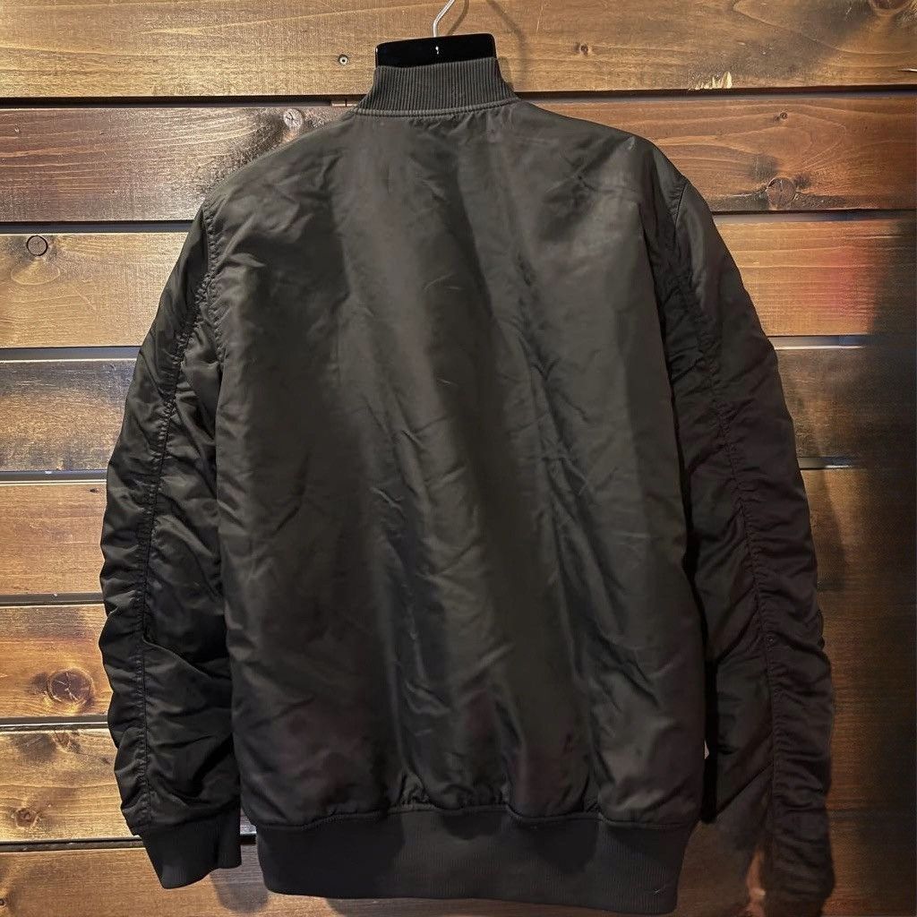 Carre Carré Men's Black Camo Bomber Jacket - Size XL Size US XL / EU 56 / 4 - 2 Thumbnail