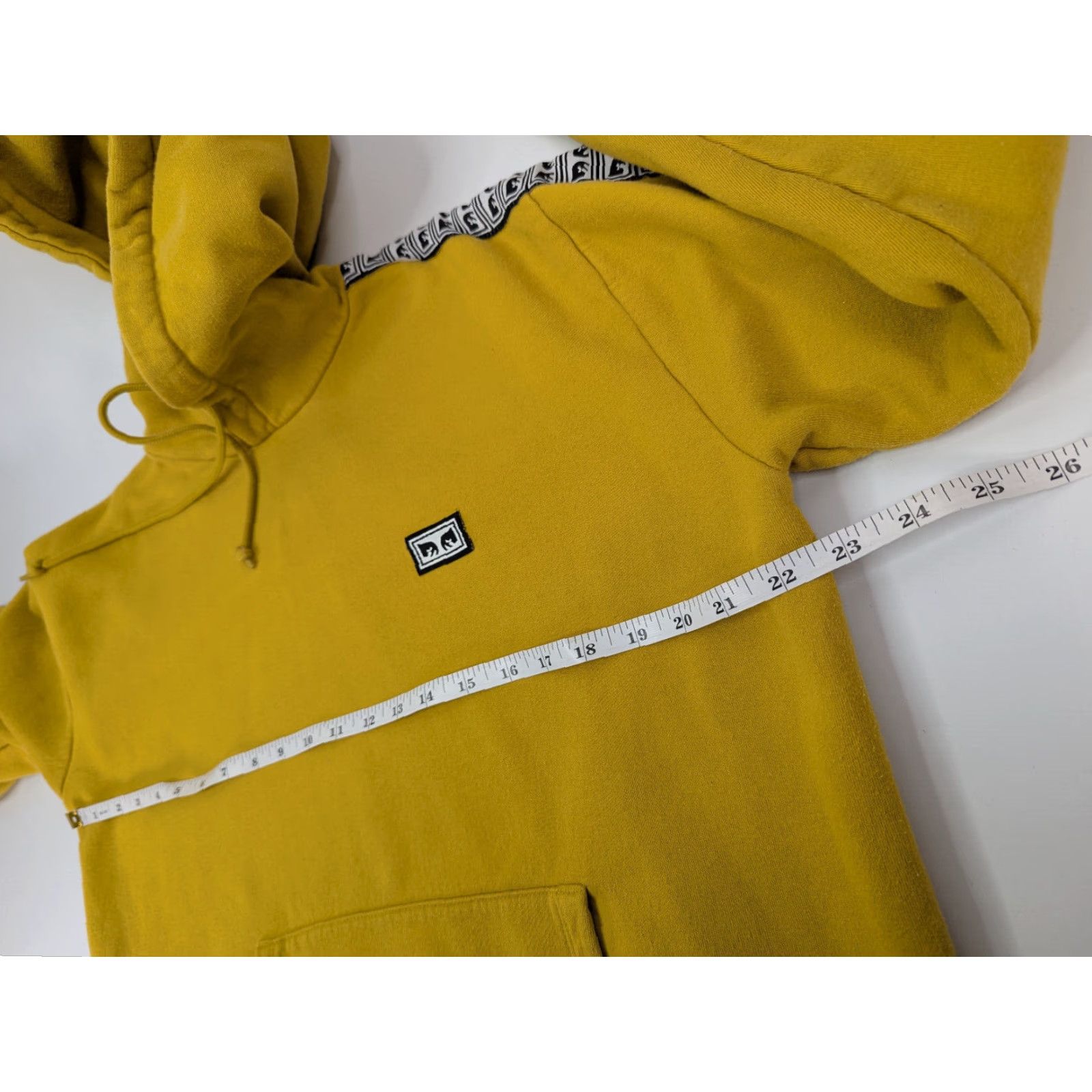 Obey OBEY Propaganda Hoodie Pullover Sweatshirt Streetwear Size Small Yellow Mens Size US S / EU 44-46 / 1 - 7 Thumbnail