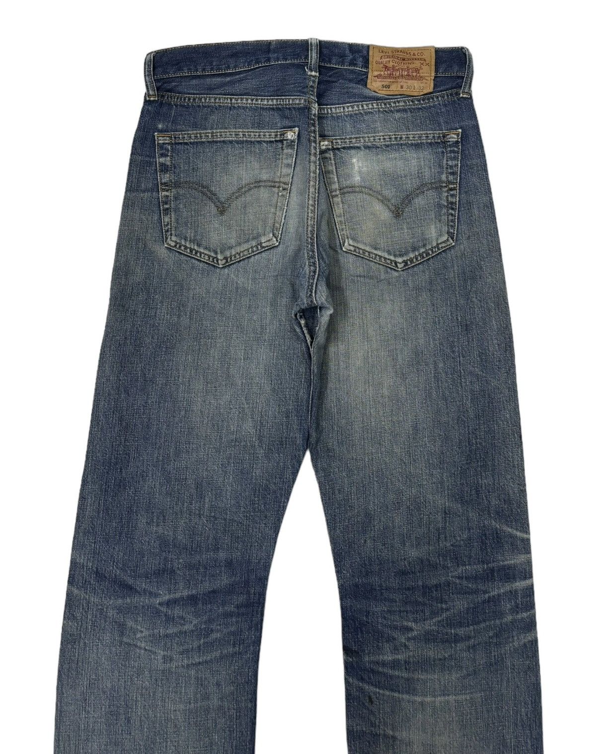 Comme des Garcons 🔥VINTAGE LEVIS 501 PAINTER JEANS UNDERCOVER STYLE DISTRESS Size US 30 / EU 46 - 7 Thumbnail