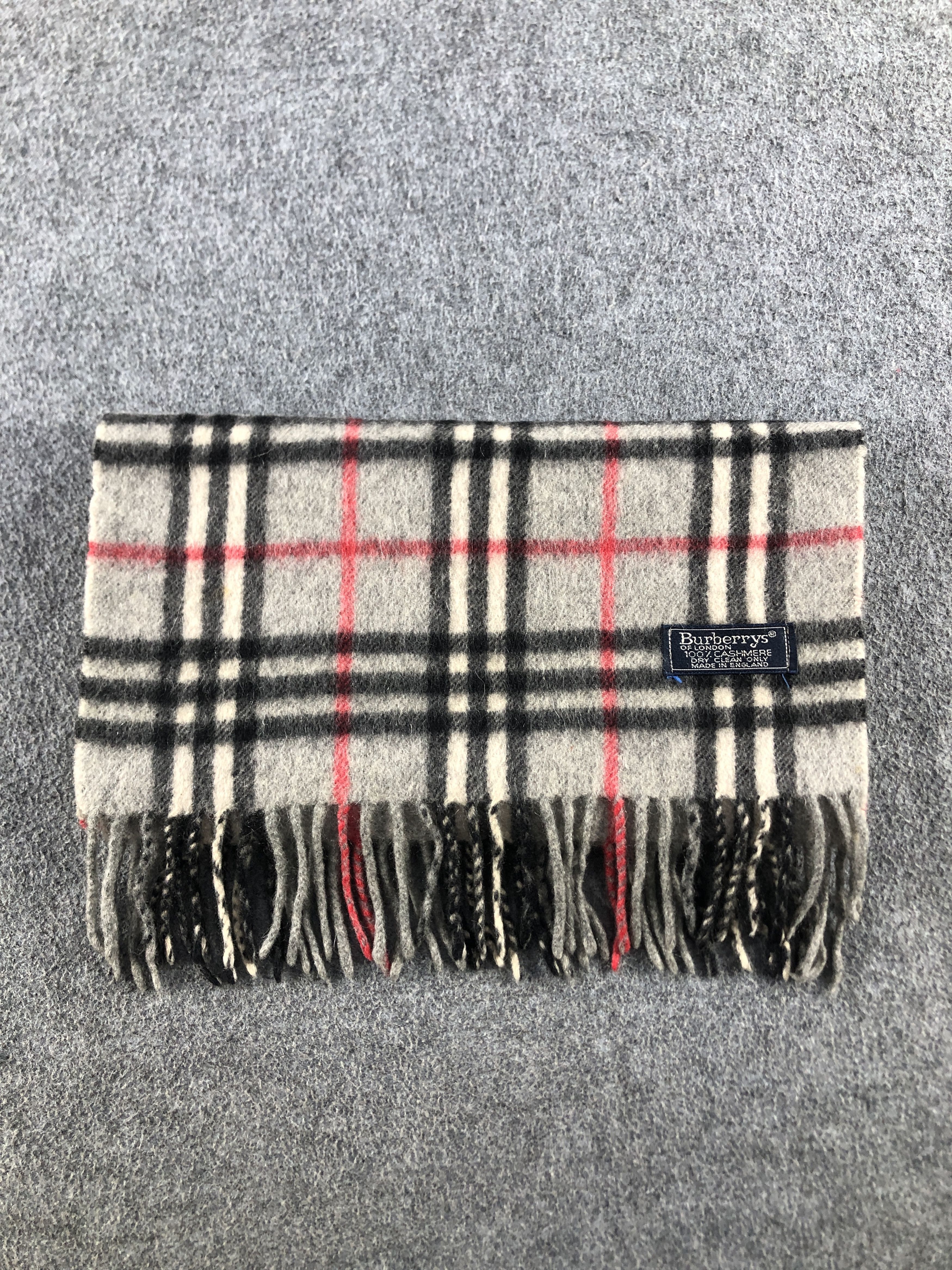 Burberry Burberry Cashmere Scarf / Muffler / Neckwear P721 Size ONE SIZE - 9 Thumbnail