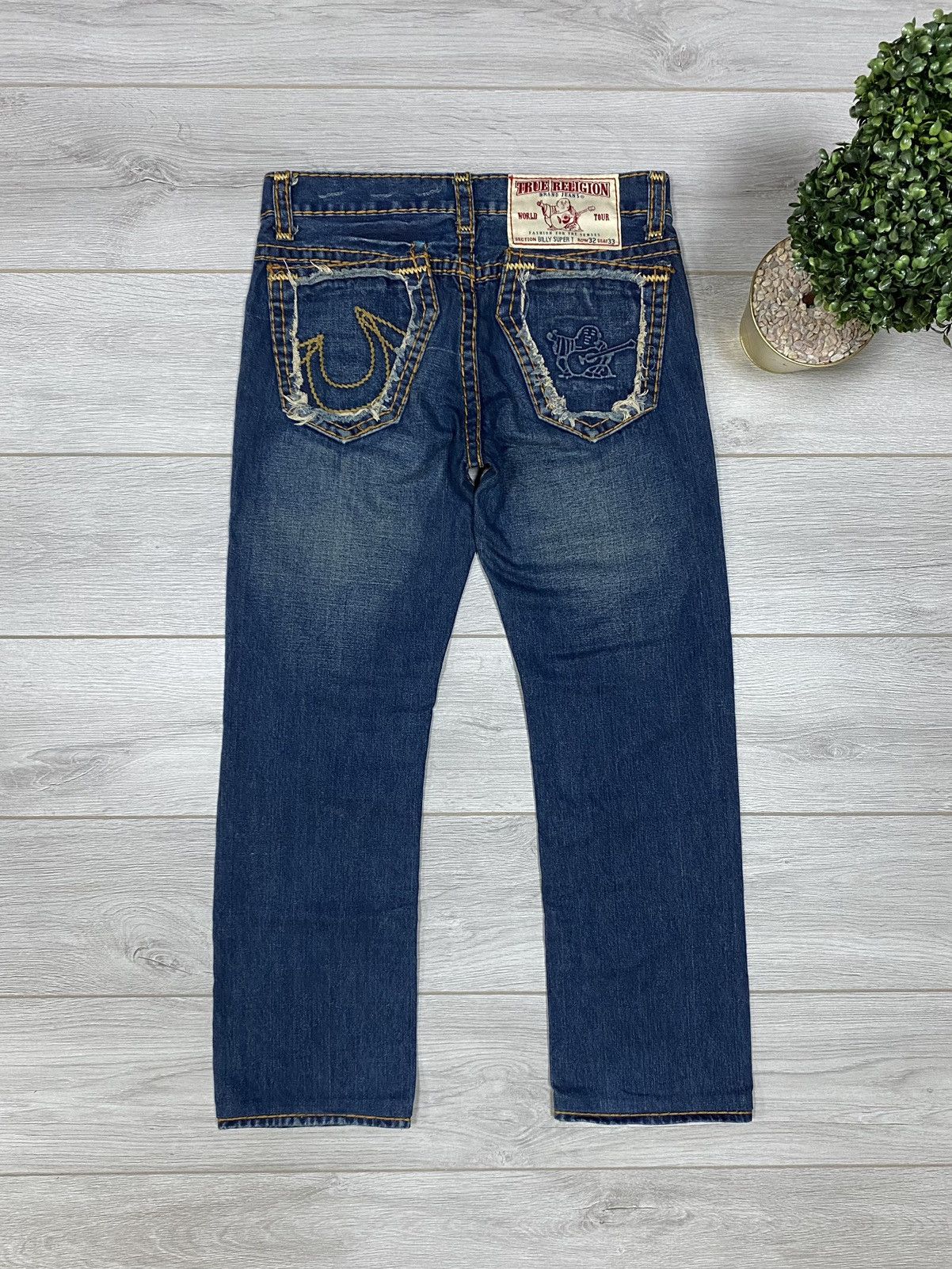 True Religion True Religion Buddha RARE vintage Billy super T jeans Size US 32 / EU 48 - 2 Thumbnail