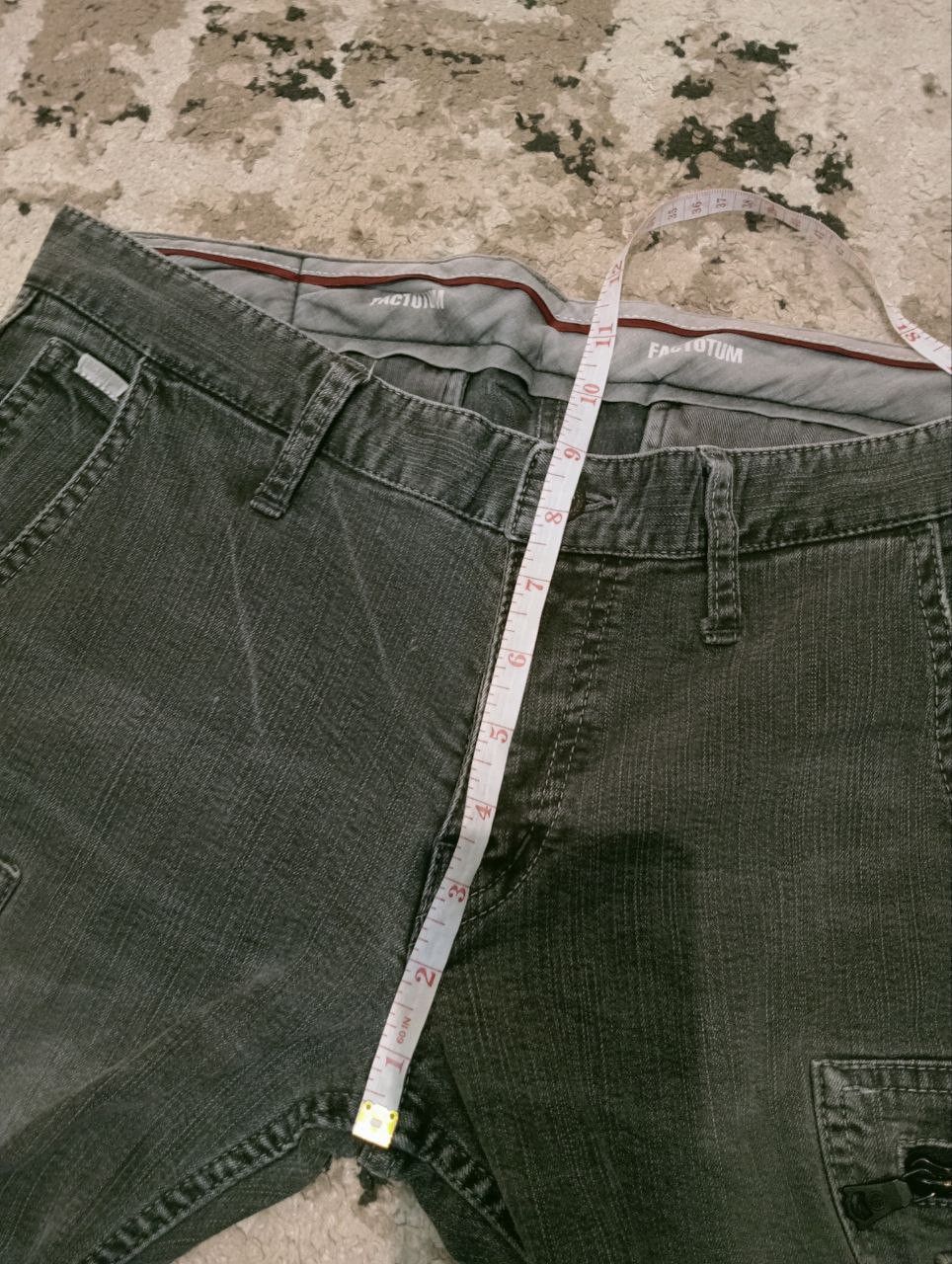 FACTOTUM JAPANESE FACTOTUM MULTIPOCKET CARGO JEANS PANTS Size US 31 - 14 Thumbnail